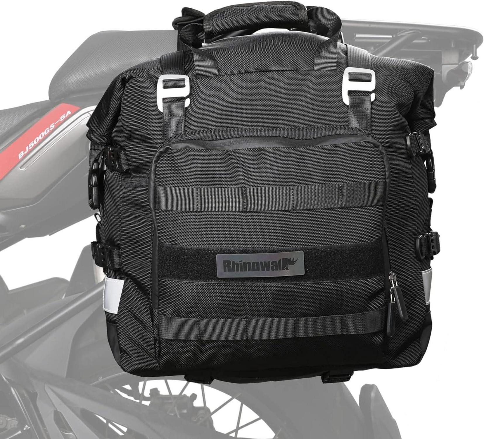 Roller-Gepäckträger Motorrad Satteltasche 20L Wasserdicht Seitentasche Gepäcktasche