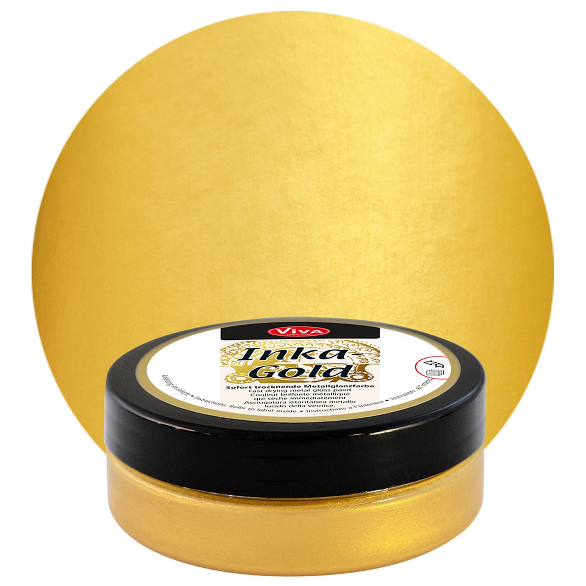 Viva Decor Bastelfarbe ViVA DECOR Inka-Gold 62,5 g - Gold