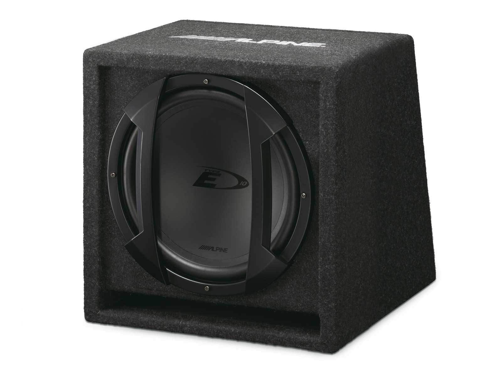 ALPINE SBE-1044BR 25cm Gehäusewoofer Auto-Subwoofer (150 W, max.: W cm)