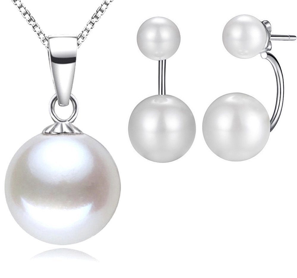 Kim Johanson Schmuckset Perle (3-tlg), 925 günstig online kaufen