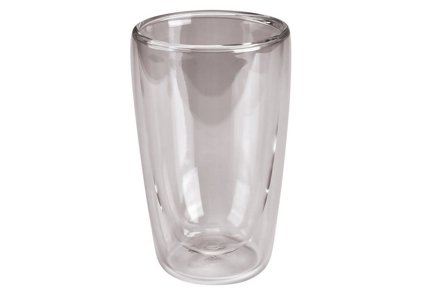 Dimono Latte-Macchiato-Tasse Doppelwandiges Trinkglas 450ml – Latte-Macchiatogläser Borosilikat Set, 2-tlg., Borosilikat-Glas, Wasser- Longdrink- & Cocktailgläser