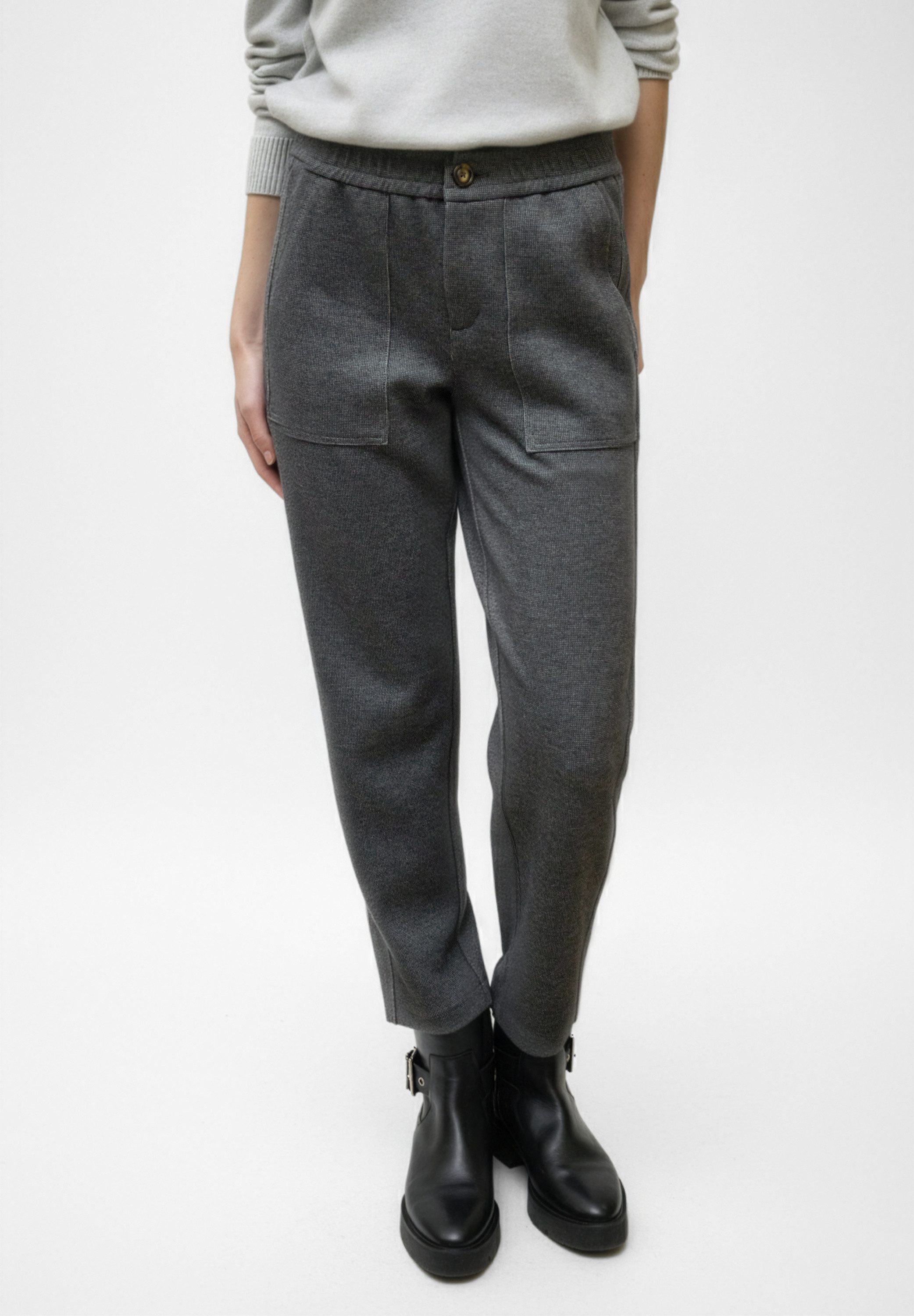 STREET ONE STUDIO Stoffhose Middle Waist