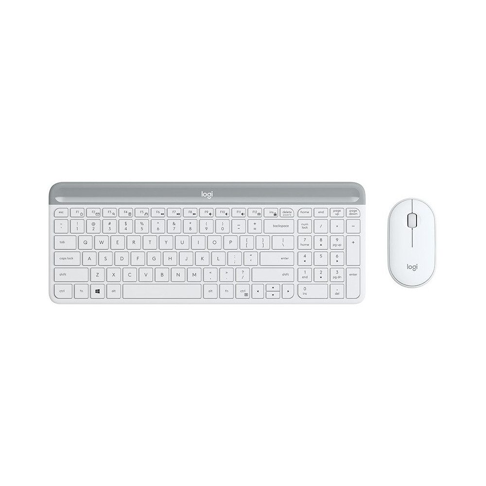 Logitech Logitech MK470 Slim Combo kabelloses Tastatur-Set. Slimline-Tastatur (Platzsparendes Design)