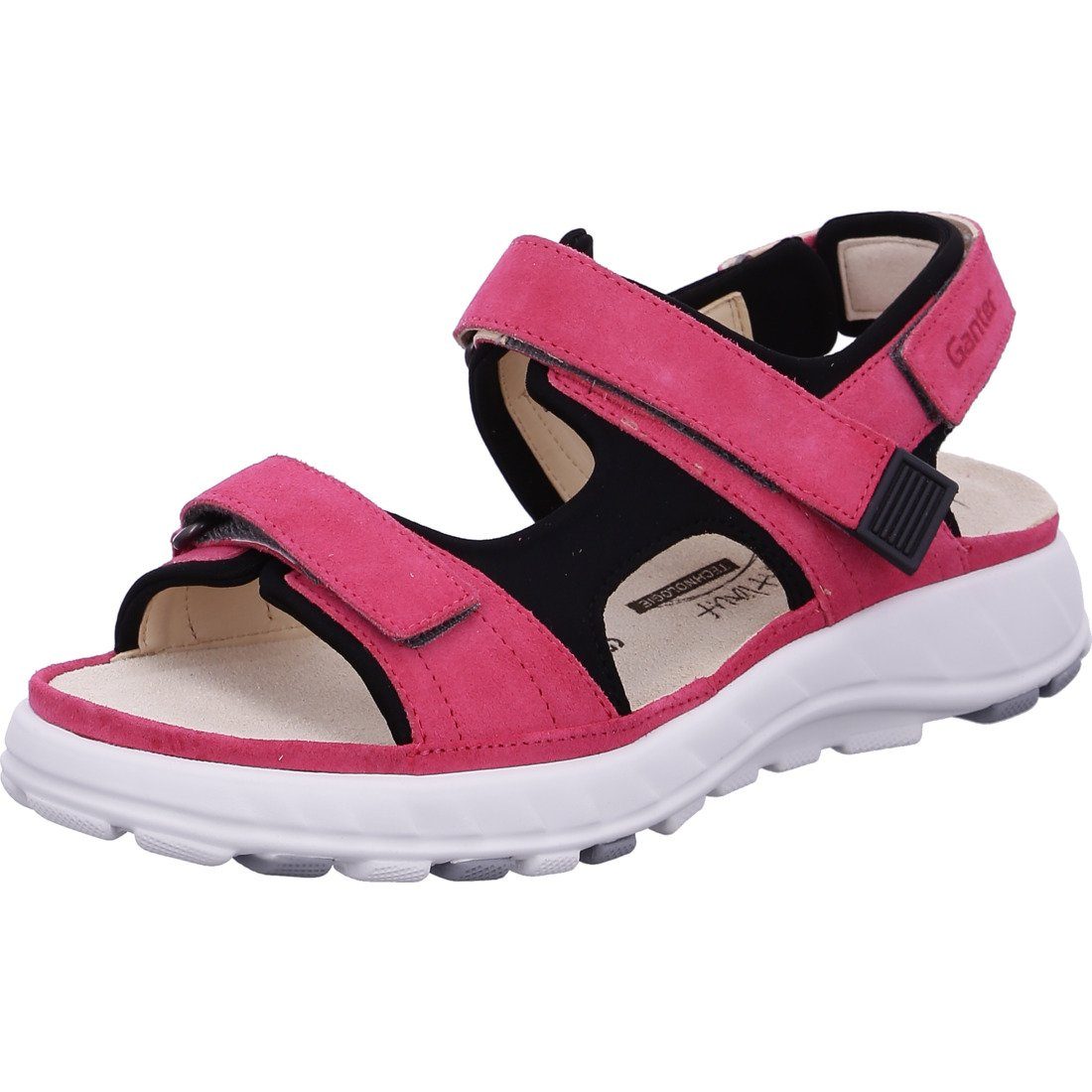 Ganter Ganter Schuhe, Sandalette Geva - Velours Damen Sandalette rosa 048815