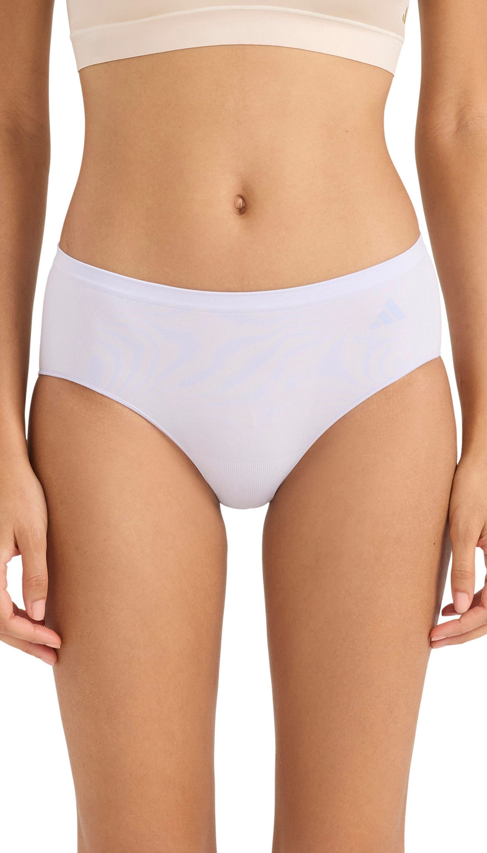 adidas Sportswear Hipster Sport Active Seamless - Packaged Panties (3er Pack) mit Logodruck, basic, bequem, weich, elastisch, nahtlos
