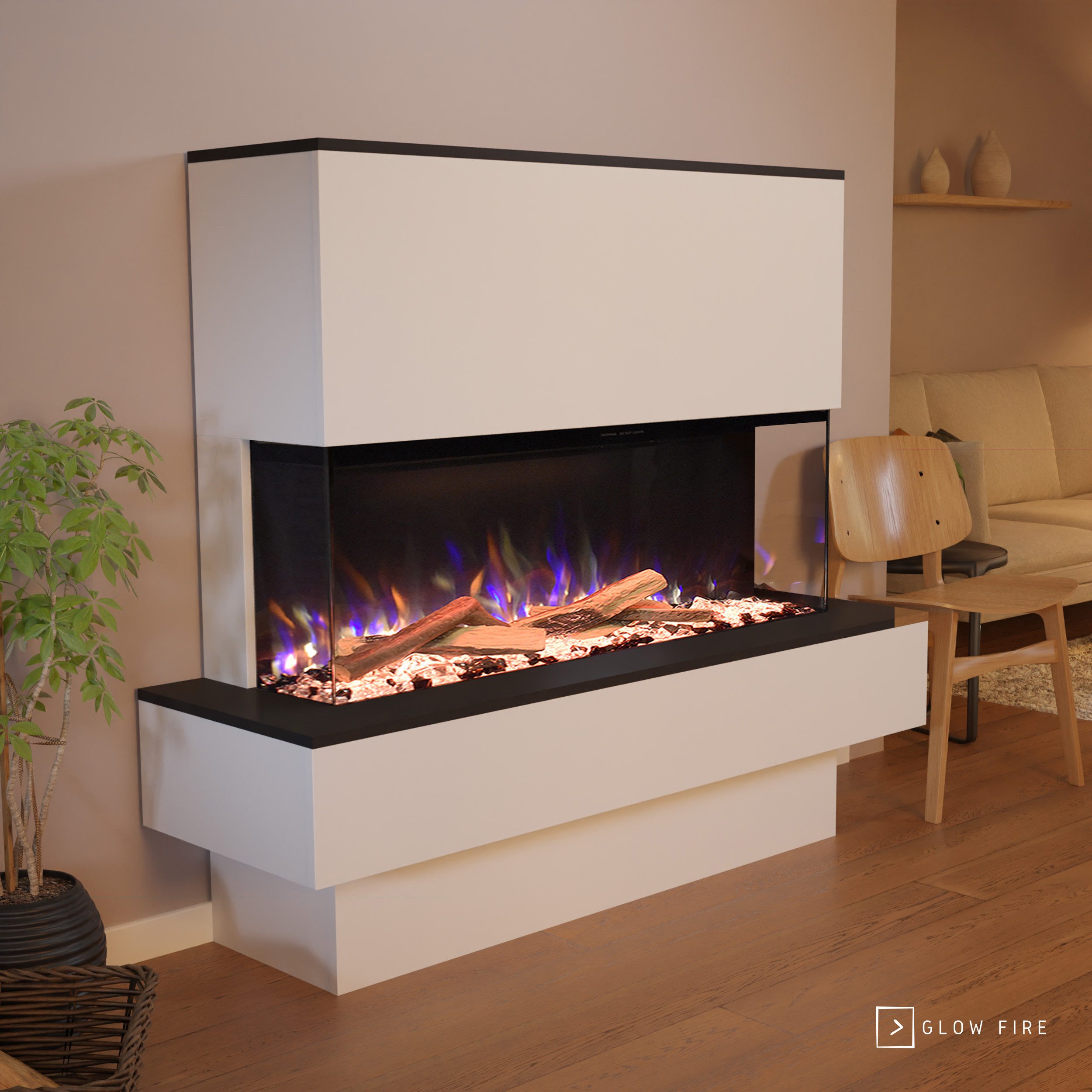 GLOW FIRE Elektrokamin PR19 E-Motion 3D, günstig online kaufen