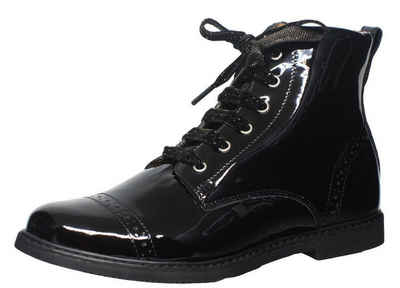 Pom d'Api Pom d'Api City Brogue Leder Boots Stiefeletten Schuhe Mädchen Schnürstiefelette
