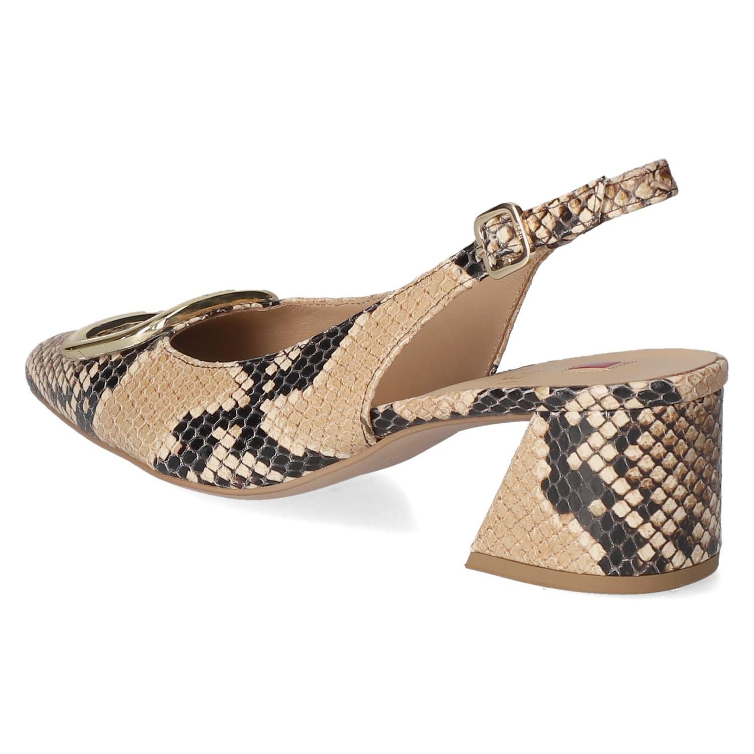 Högl Högl 11046272200 Damen Glattleder braun Slingpumps