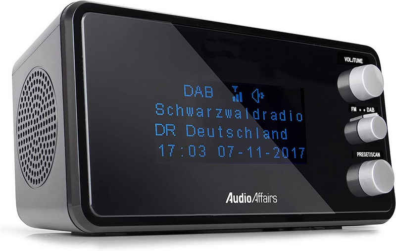 AudioAffairs Радіо годинники DR 010 Schlaf- und Aufwachfunktionen, Snooze-Funktion, Sleep-Funktion