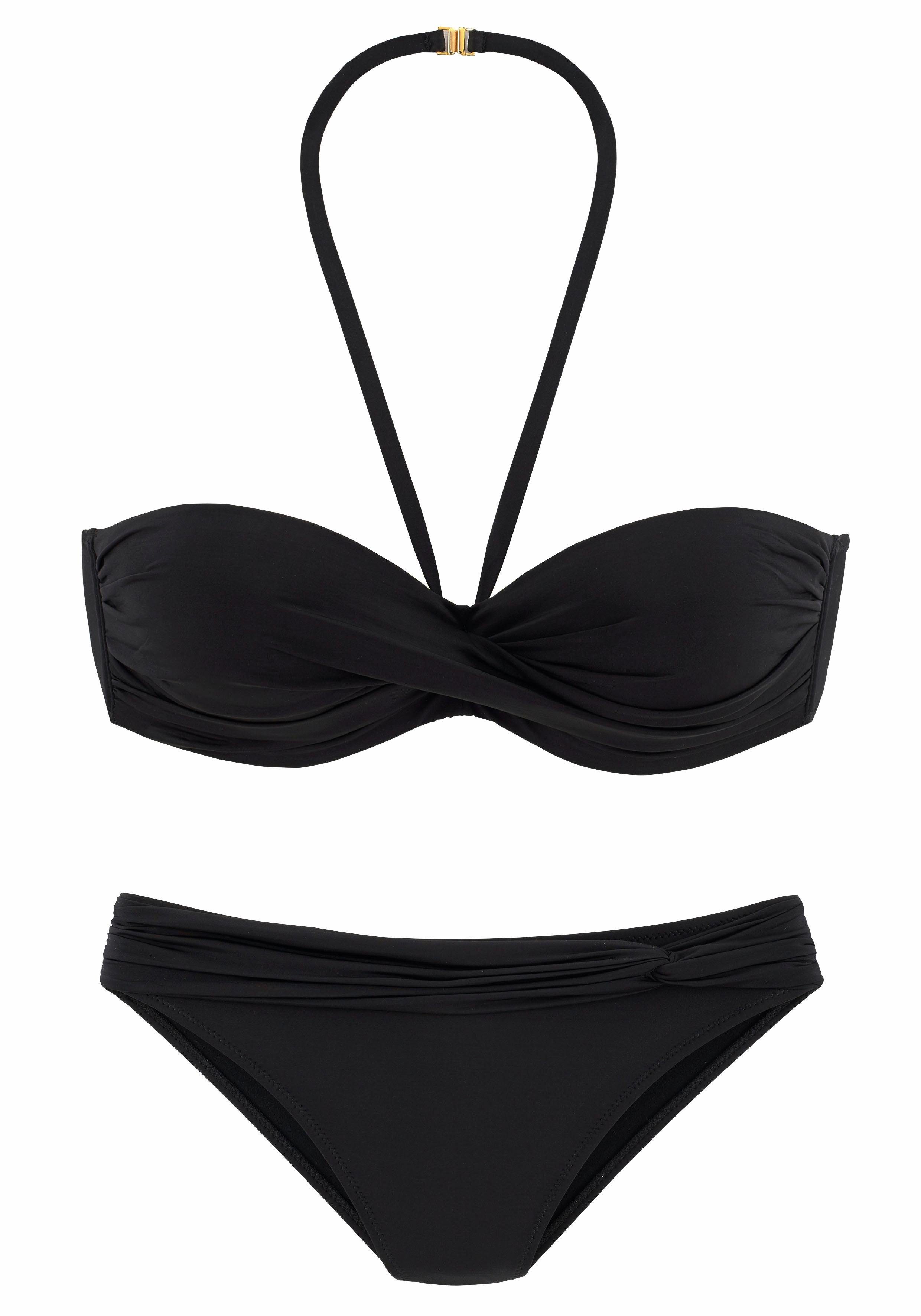 LASCANA Bügel-Bandeau-Bikini mit verschiedenen Trägervarianten günstig online kaufen