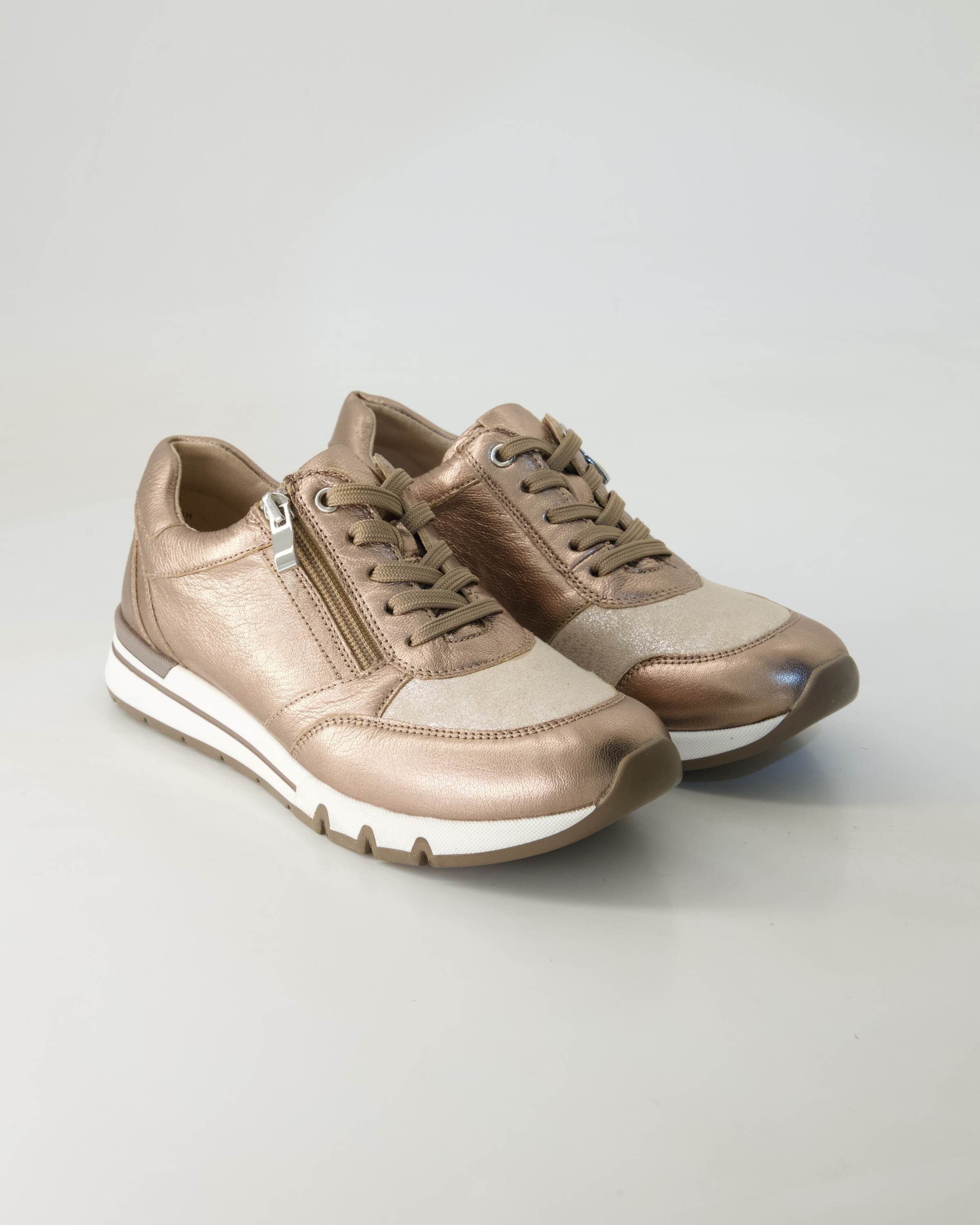 Terry Sneaker Sneaker Obermaterial: Leder und Textil