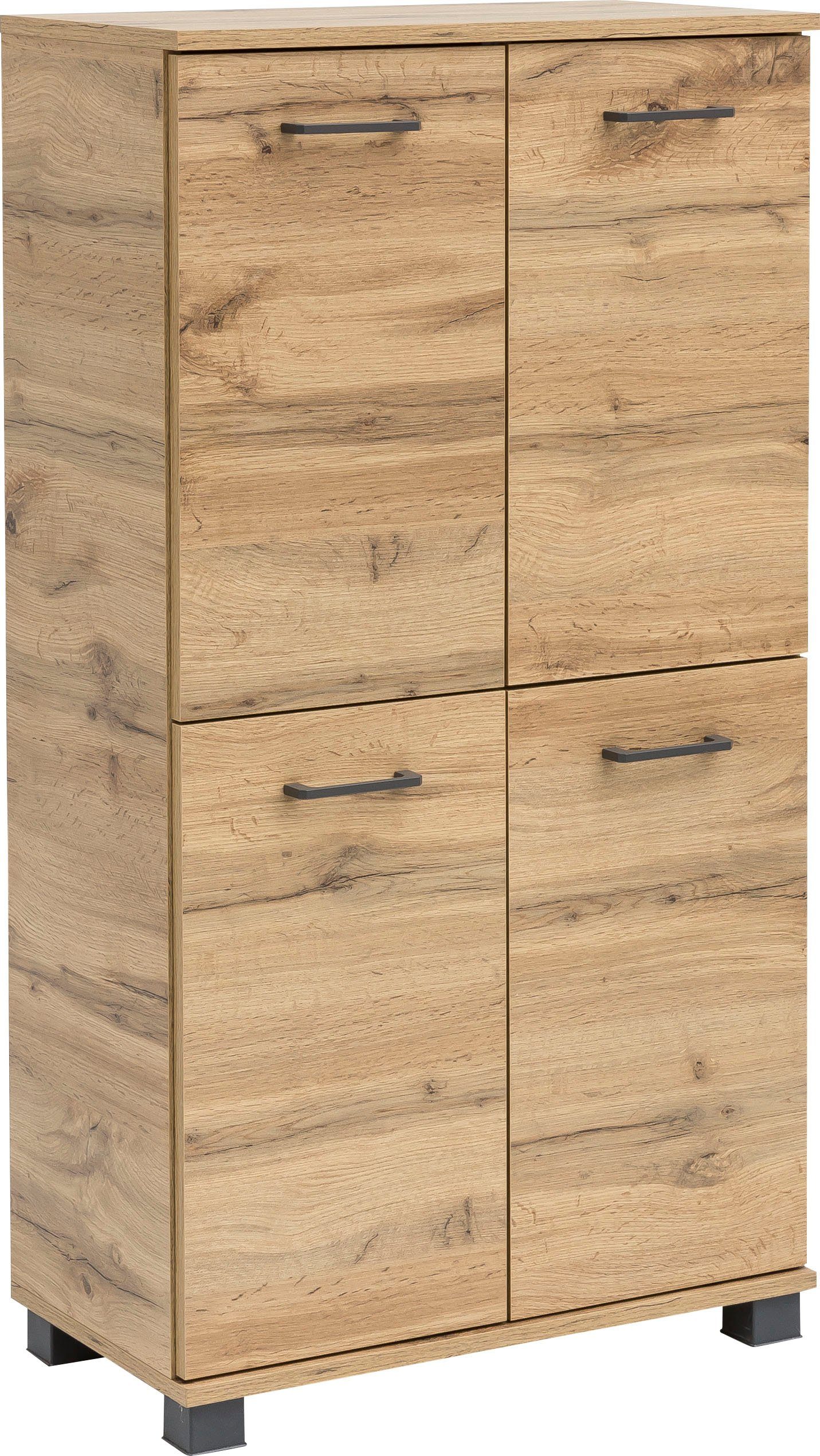 Schildmeyer Midischrank Nora, Midischrank, Made in Germany, B: 60 cm Solide Verarbeitung - Dieses Produkt ist in Deutschland gefertigt