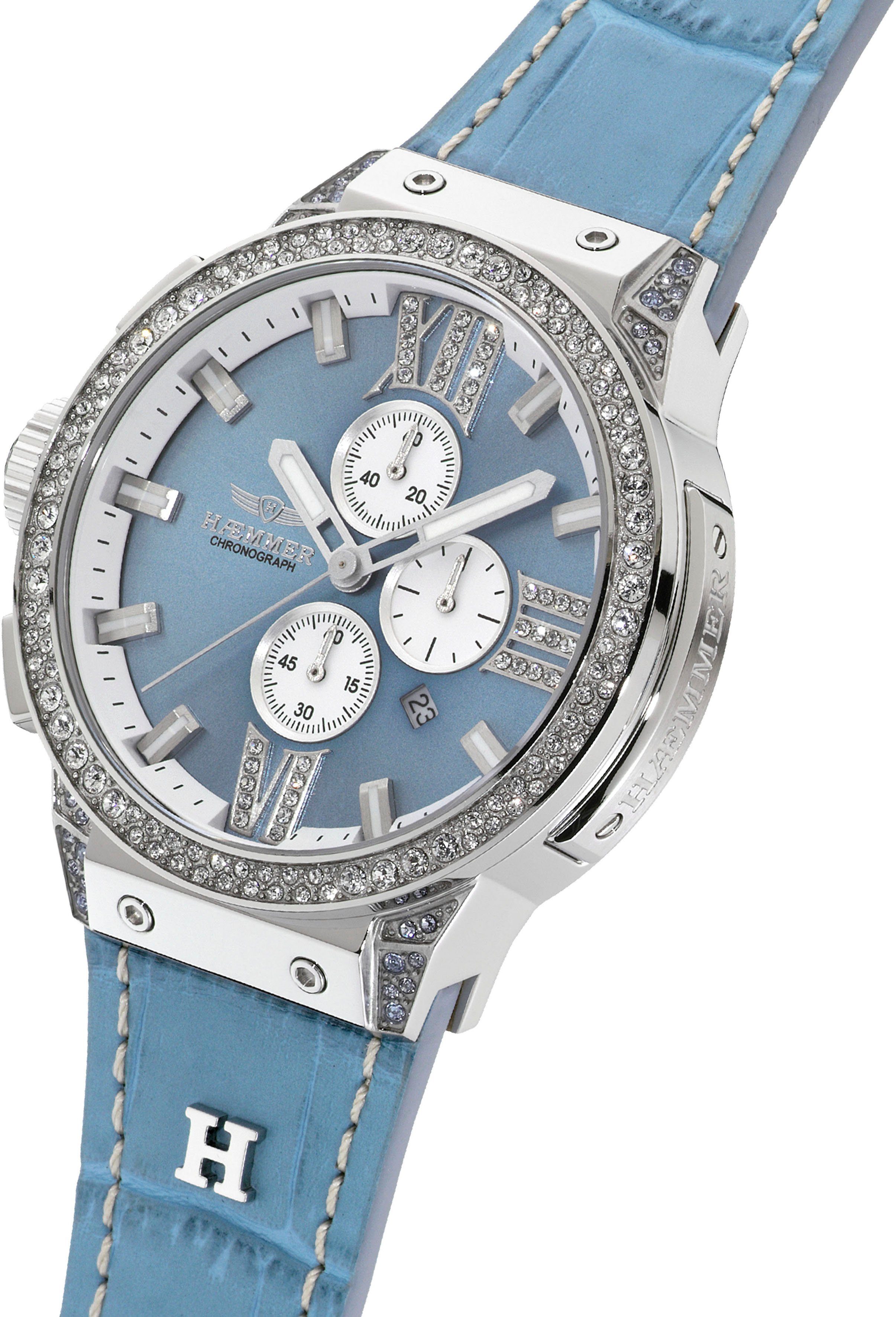 HAEMMER GERMANY Chronograph EMINENT JOLY, E-013, Quarzuhr, Damenuhr, Datum, günstig online kaufen