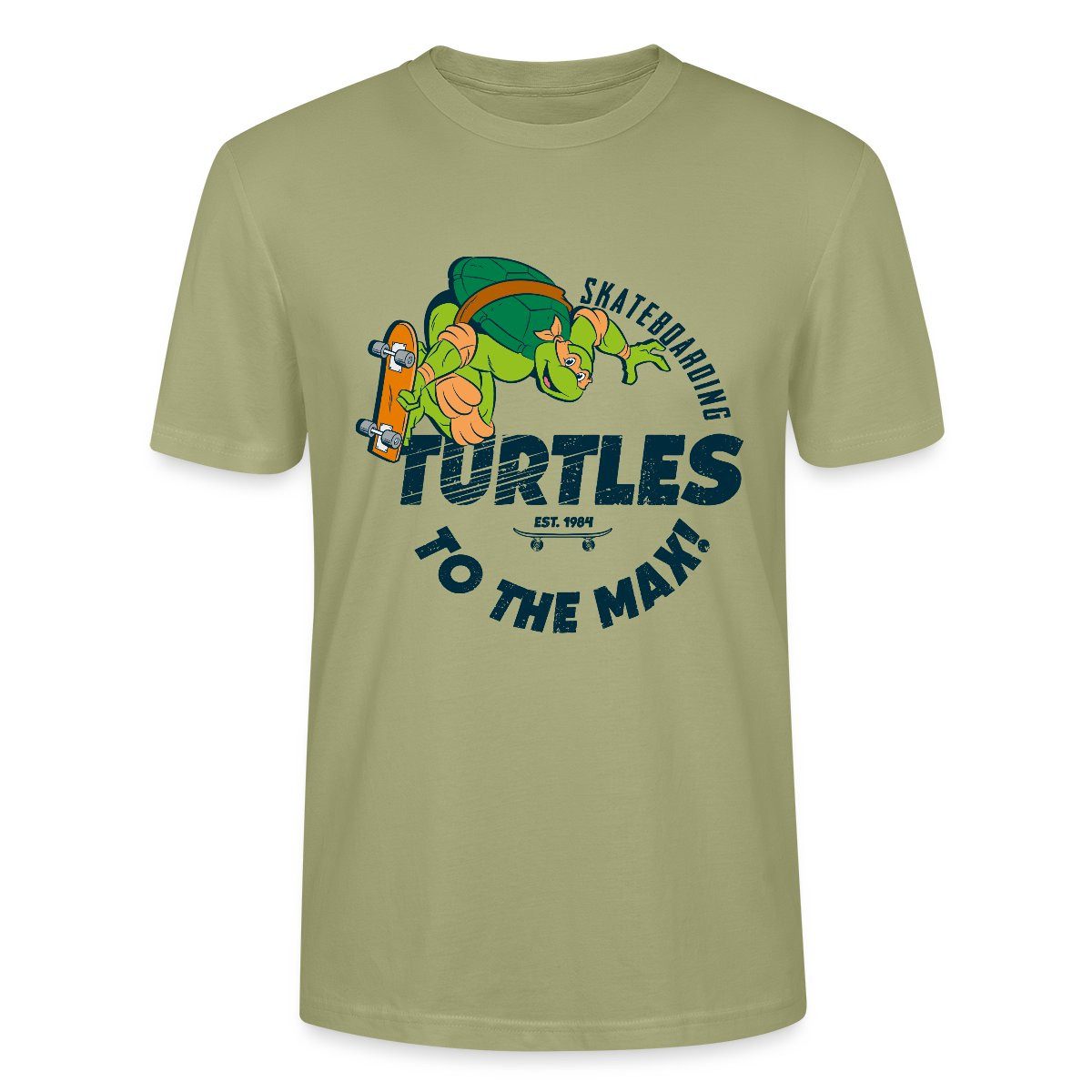 T-Shirt Ninja Turtles Skatboarding Turtles Unisex Bio T-Shirt