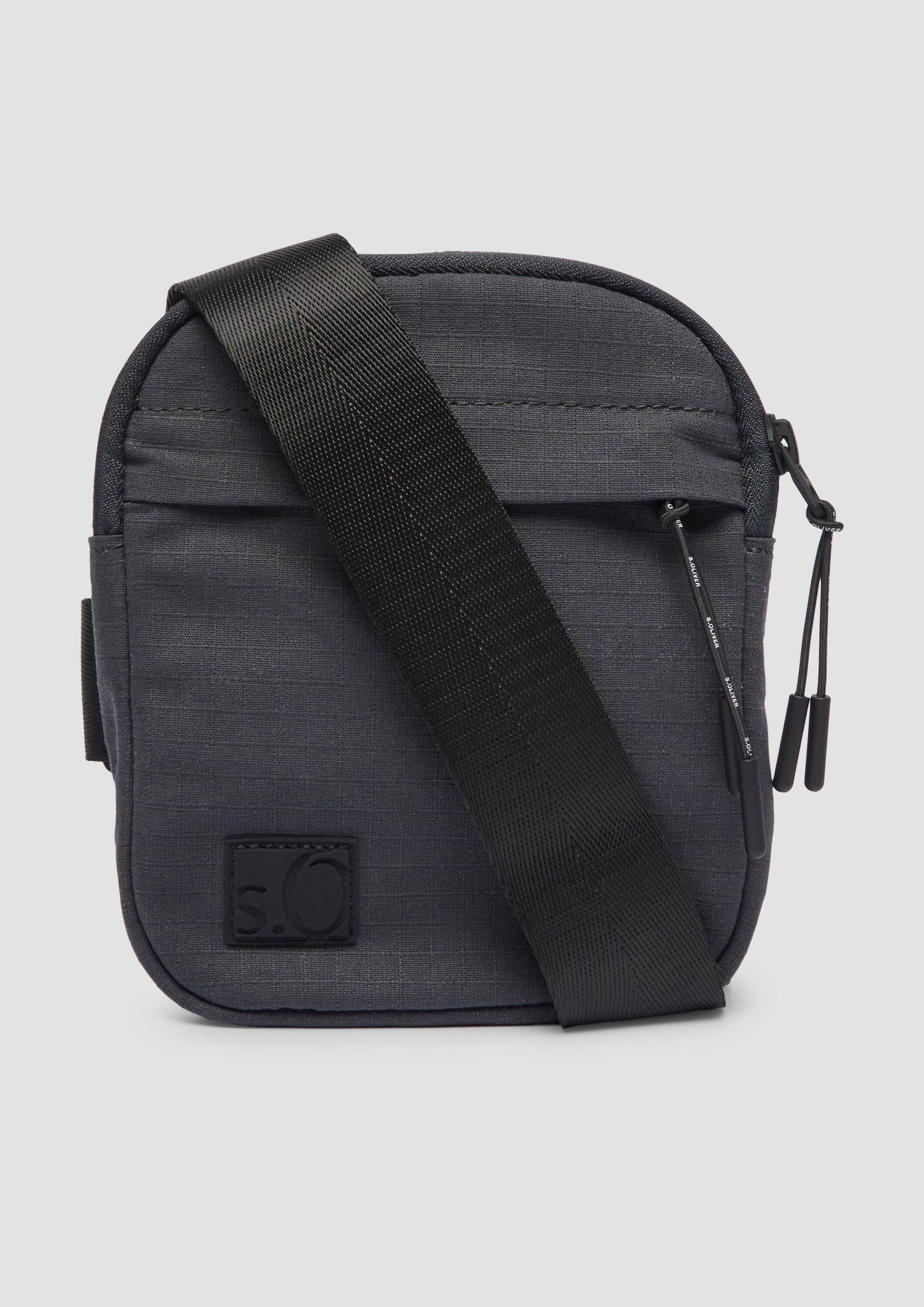 s.Oliver Umhängetasche Tasche, Ripstop Crossbody-Bag mit längenverstellbarem Gurt