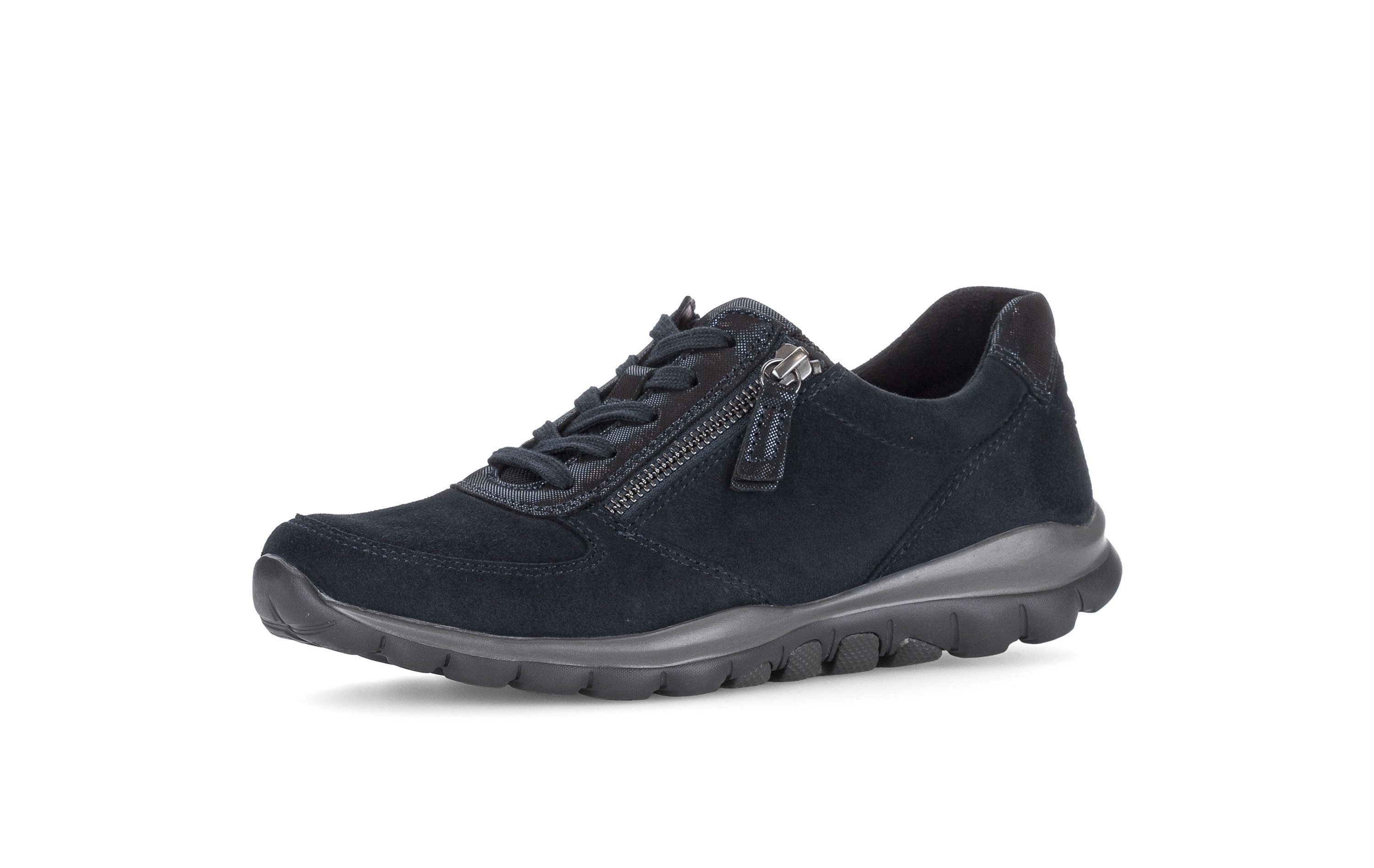 rollingsoft Keilsneaker Schnürschuh, Halbschuh, Freizeitschuh mit Logo an der Ferse