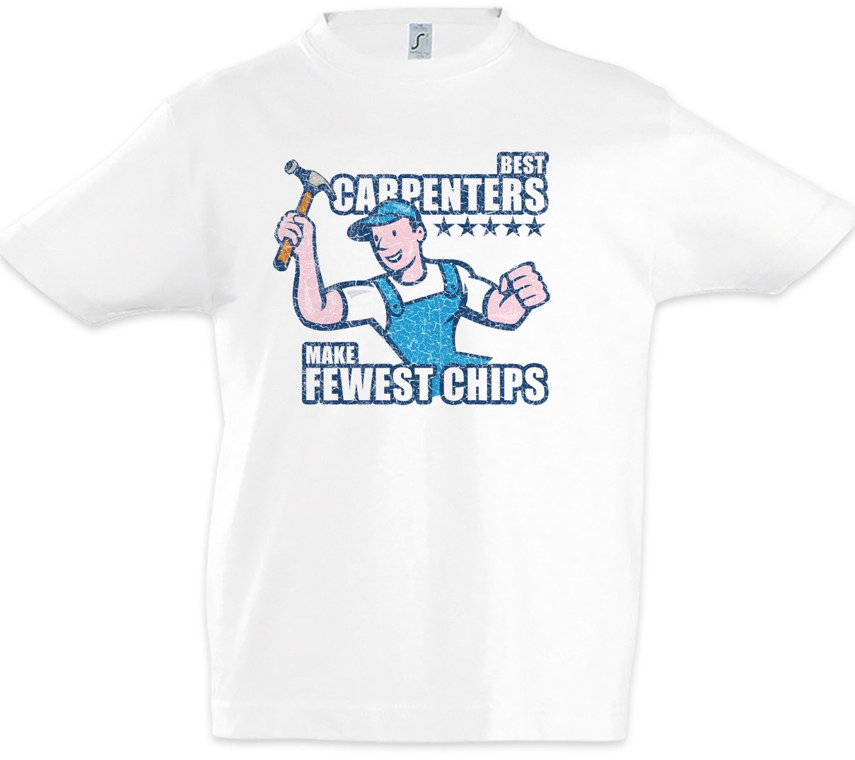 Urban Backwoods Print-Shirt Best Carpenters Kinder T-Shirt Schreiner Meister Handwerk Schreinerei (1-tlg) Zimmermann Zunft Hammer Säge