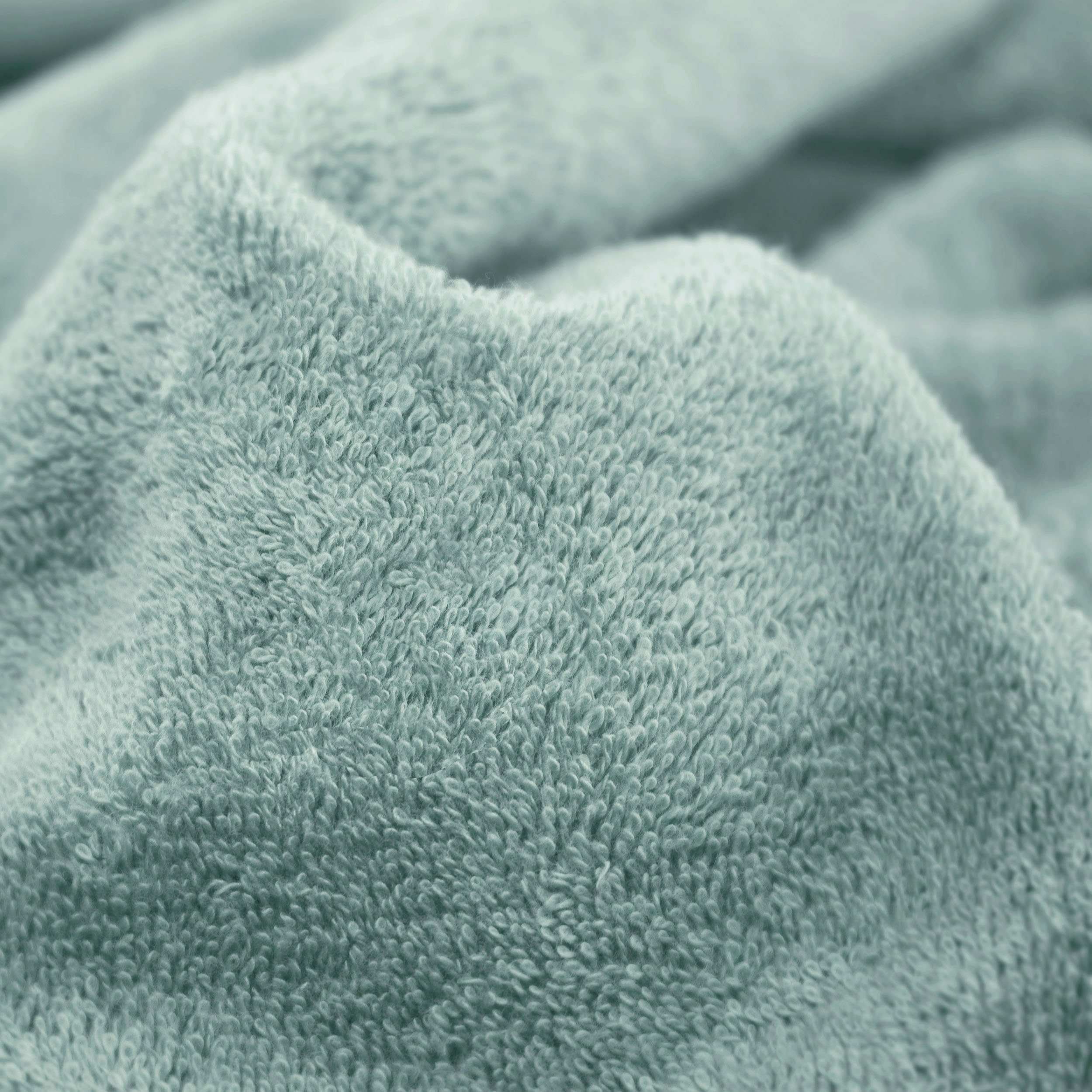 Möve Waschhandschuh Superwuschel, (Set, 3-St), Waschhandschuh Set mit Bordü günstig online kaufen