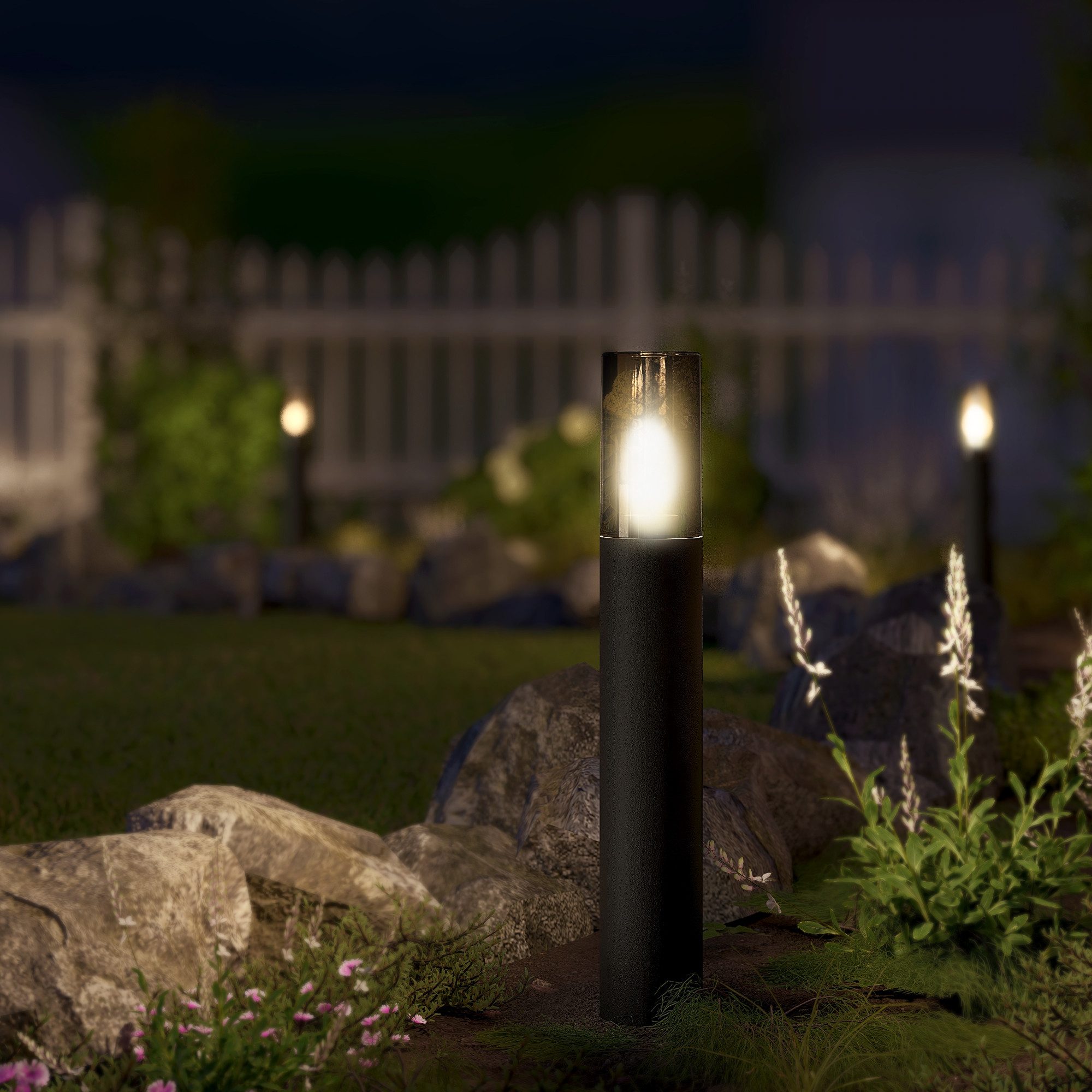 SSC-LUXon LED Gartenstrahler VARDA Pollerleuchte Außen günstig online kaufen