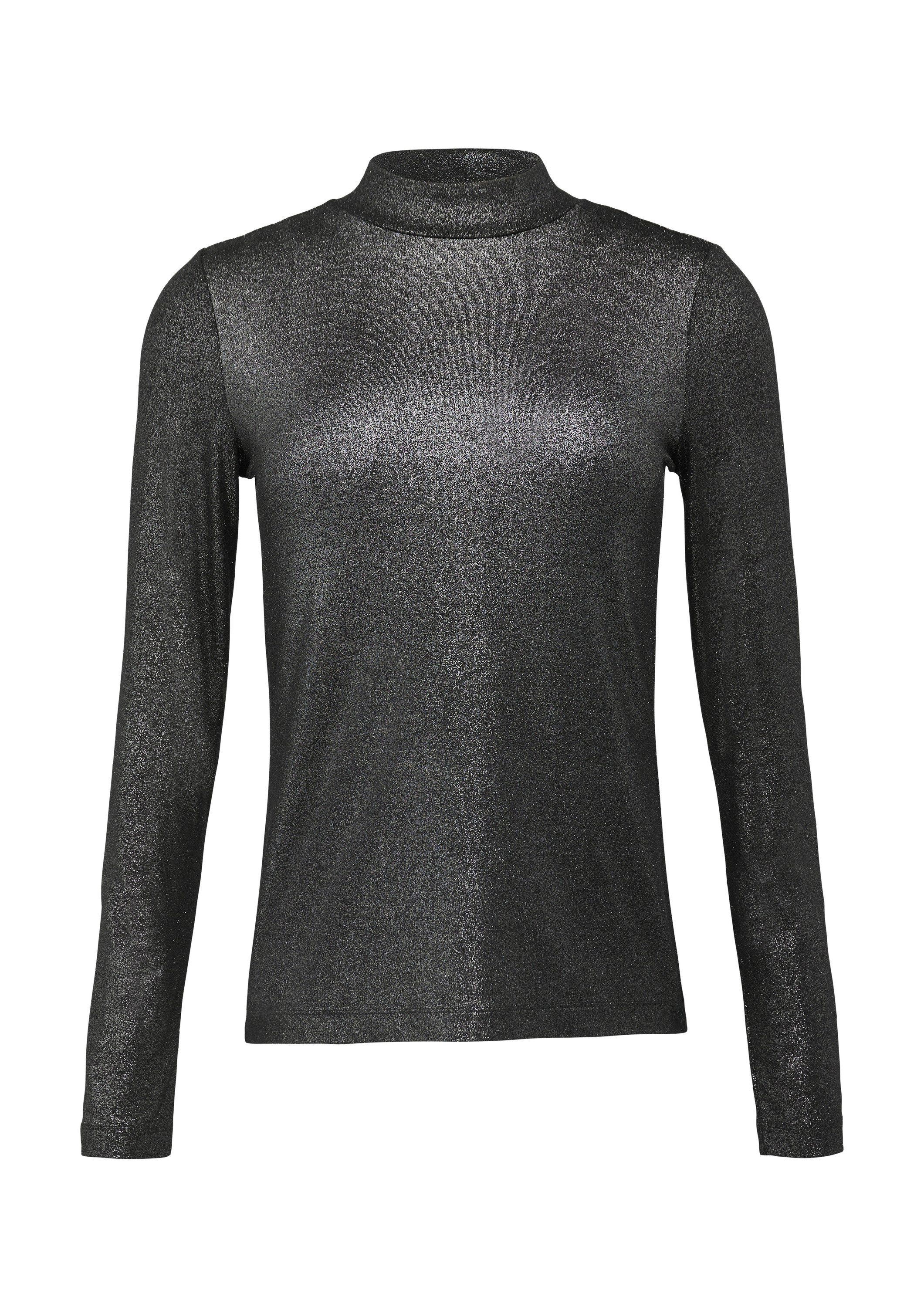 s.Oliver Langarmshirt T-Shirt Schmal geschnittenes Langarmshirt aus Viskose günstig online kaufen