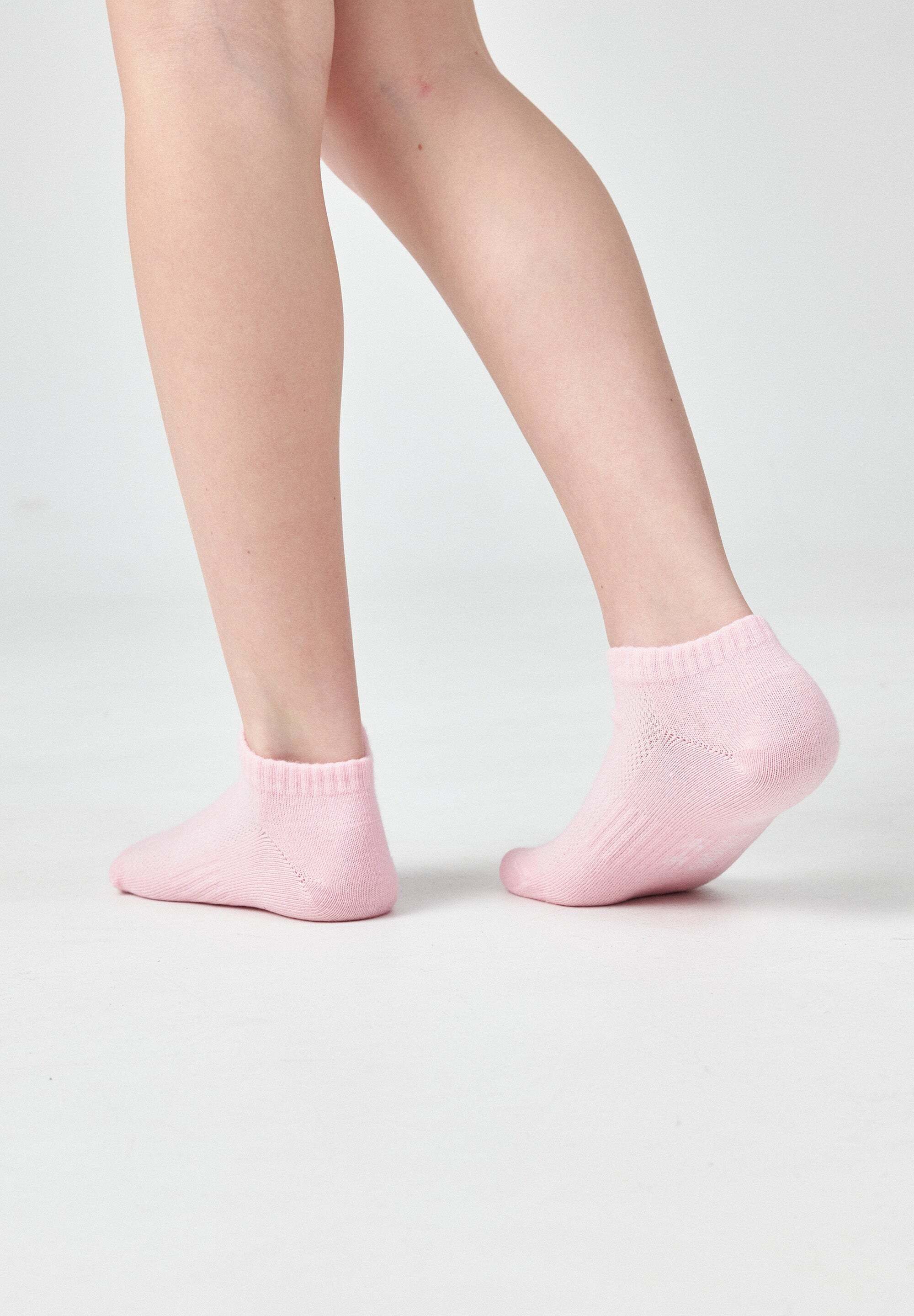 SNOCKS Sneakersocken Kinder Sneaker Socken für Jungen & Mädchen (6-Paar) aus Bio-Baumwolle