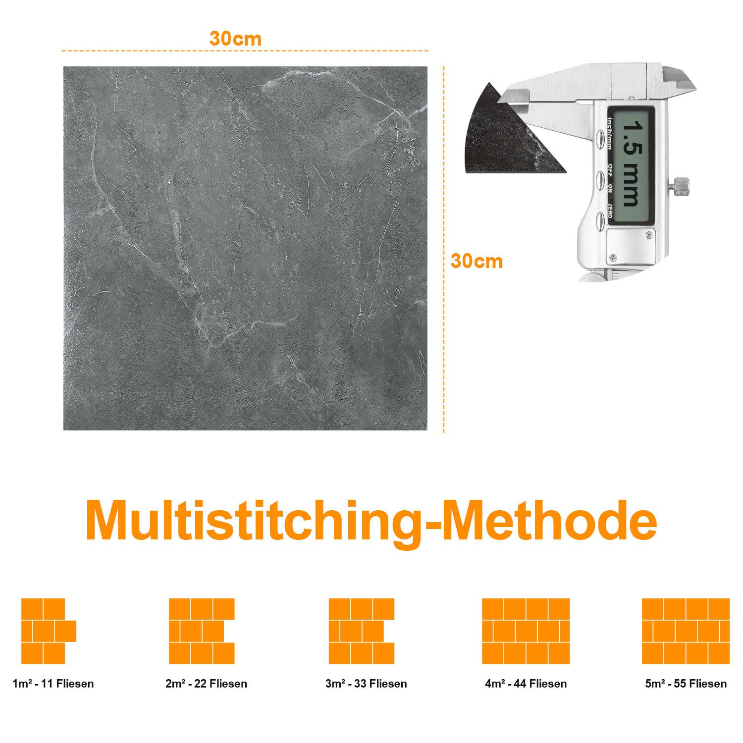 Clanmacy Vinylboden Vinylboden Vinyl Laminat Selbstklebend Bodenbelag Dekor günstig online kaufen