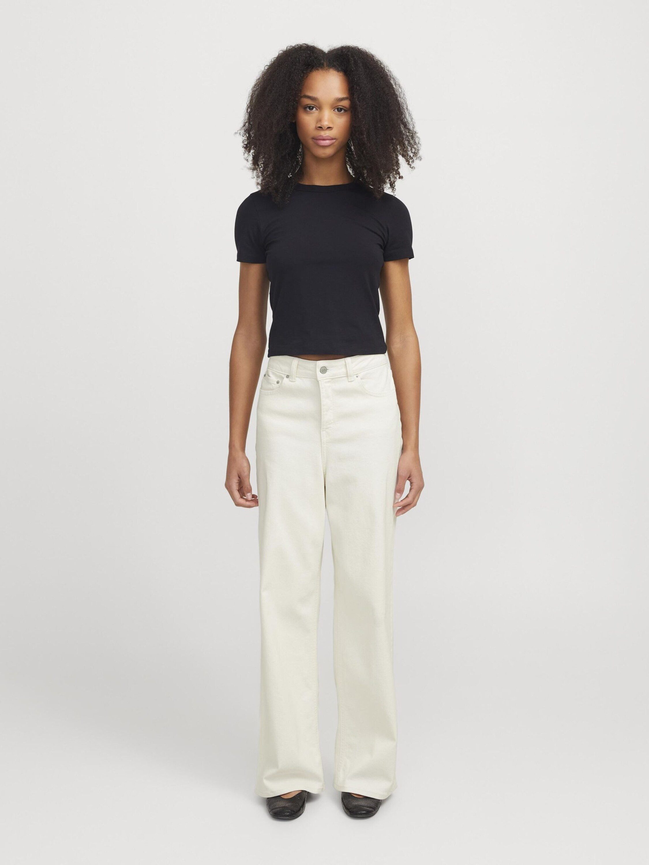 JJXX Weite Jeans JXTokyo (1-tlg) Plain/ohne Details