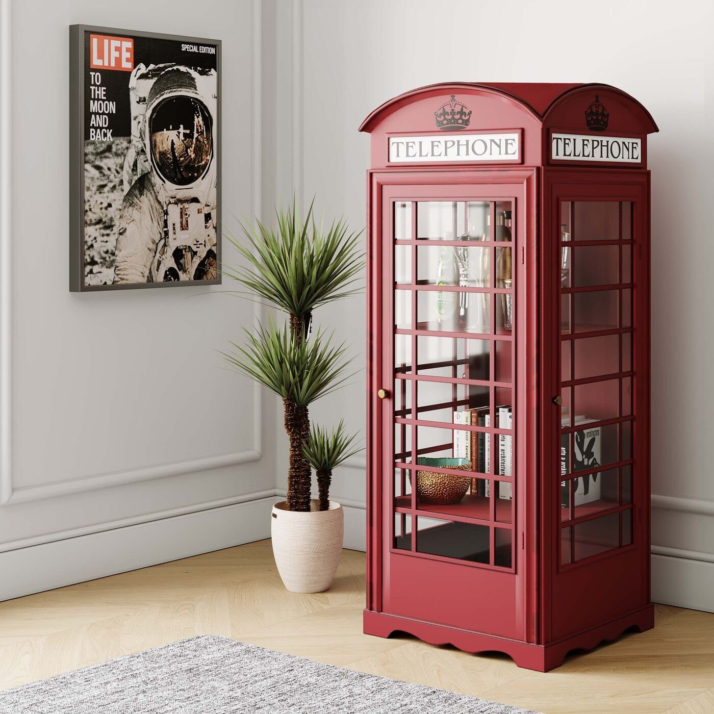 Kare Design Vitrine London Telephone