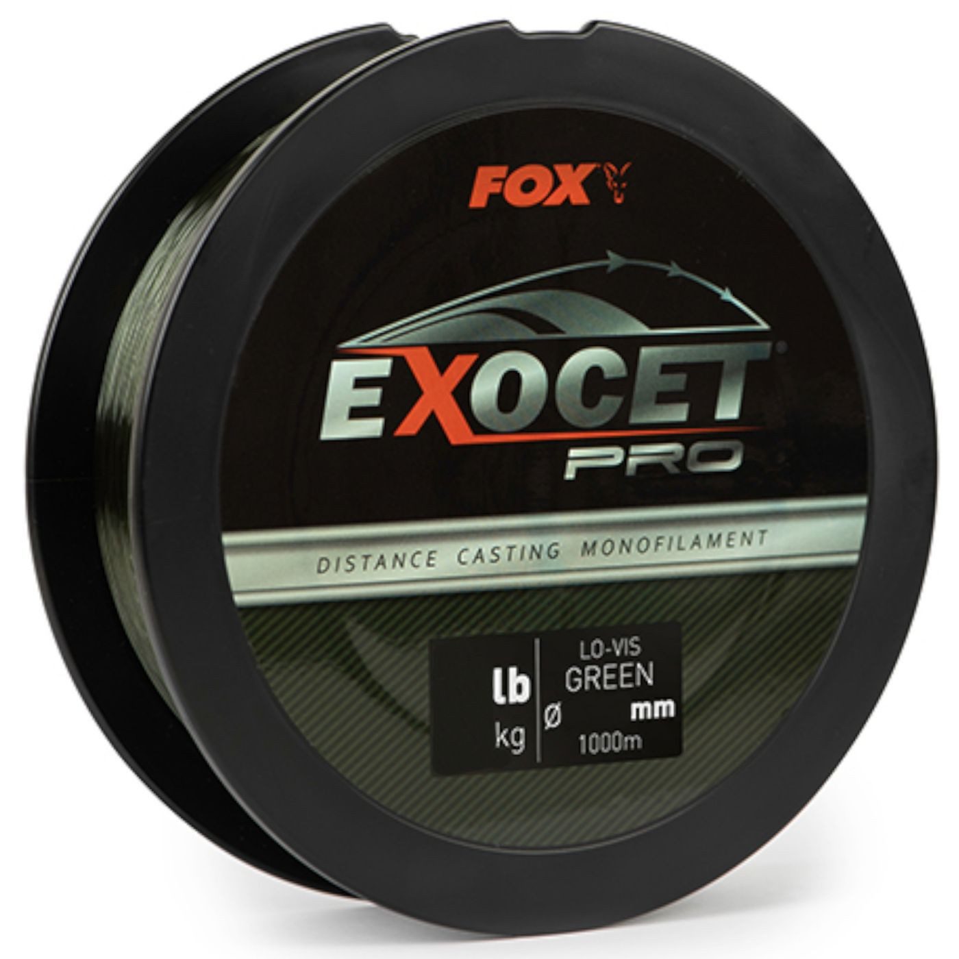 Angelschnur Fox Exocet Pro Monofilament Low Vis Green - 1000m Karpfenschnur