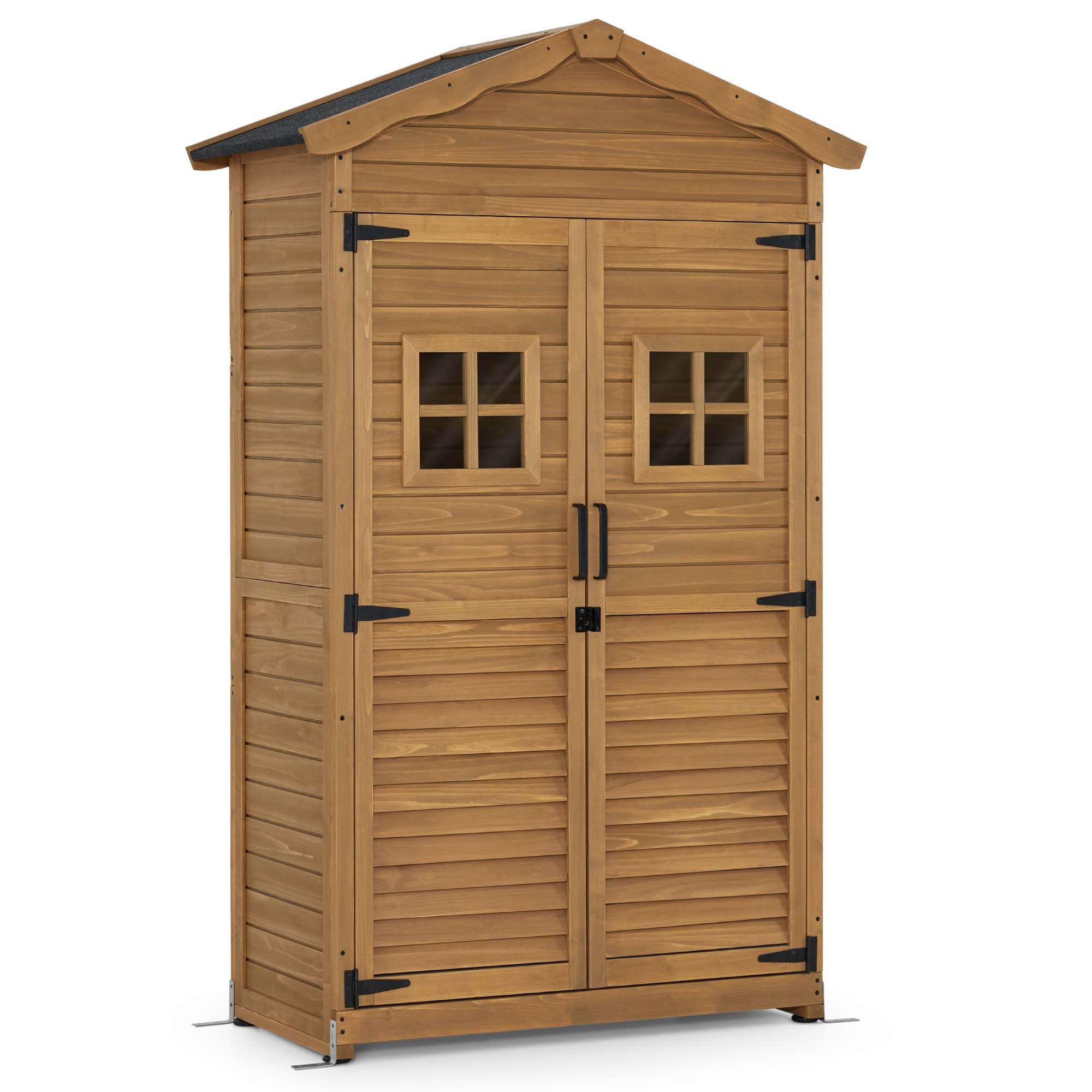 MCombo Gerätehaus M MCombo Gartenschrank Gartenhaus Outdoor Holz,57×109×180 günstig online kaufen