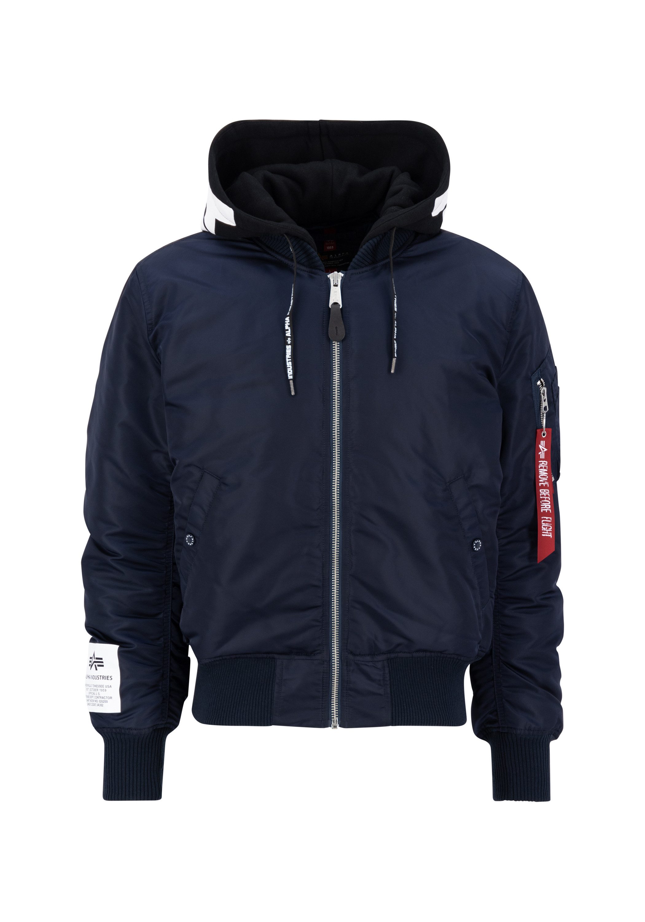 Alpha Industries Bomberjacke MA-1 Zip Hood günstig online kaufen