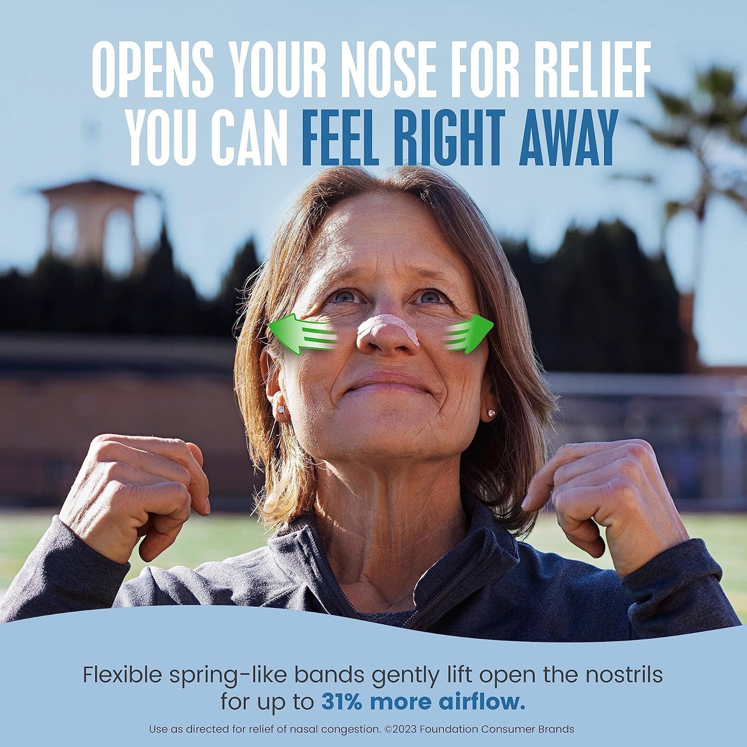 Breathe Right Nasenpflaster Breathe Right Nasal Strips, 26 oder 72 Streifen, Drug Free (72 St)