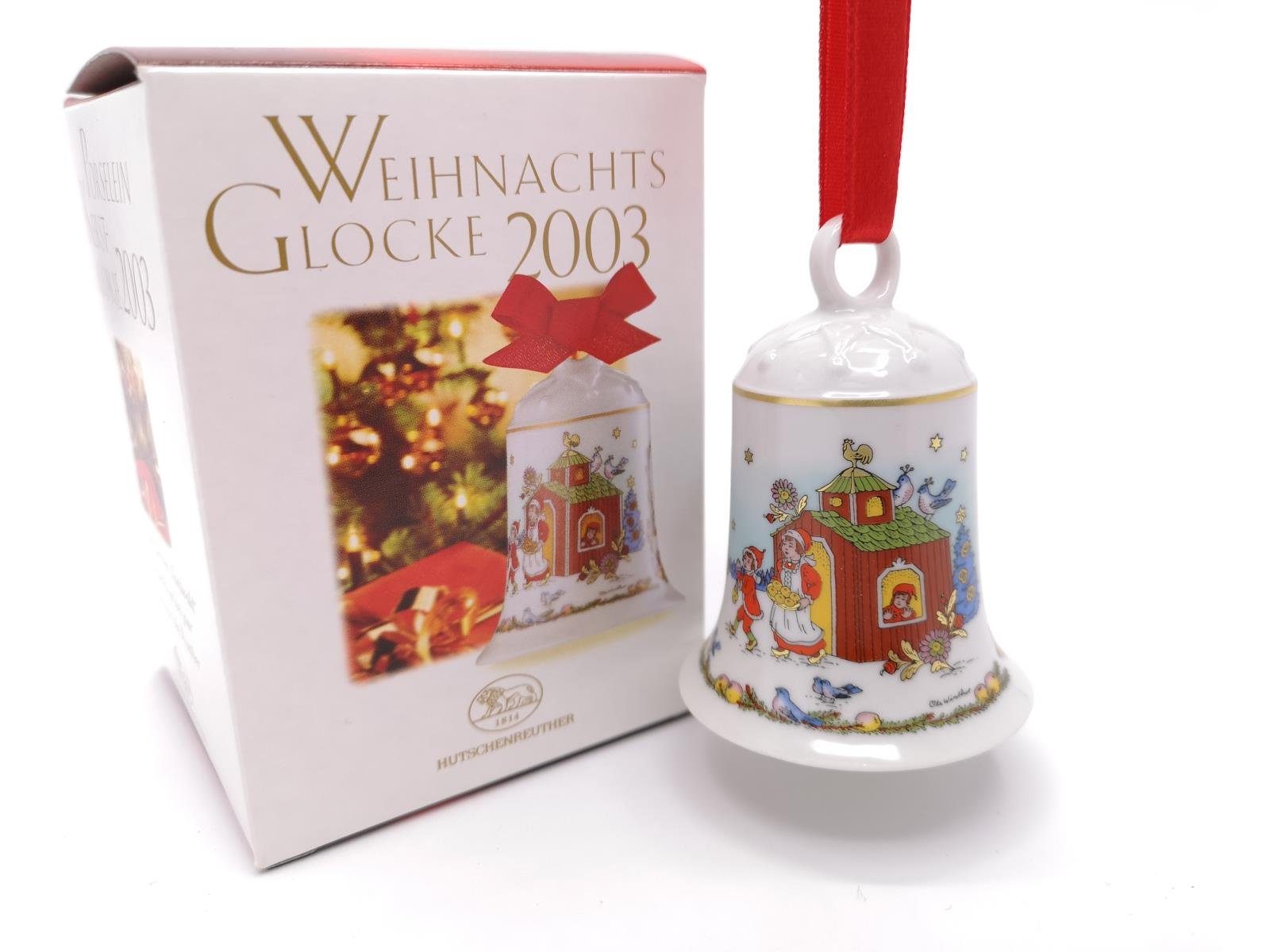 Hutschenreuther Christbaumschmuck Glocke 2003 in OVP - 2003