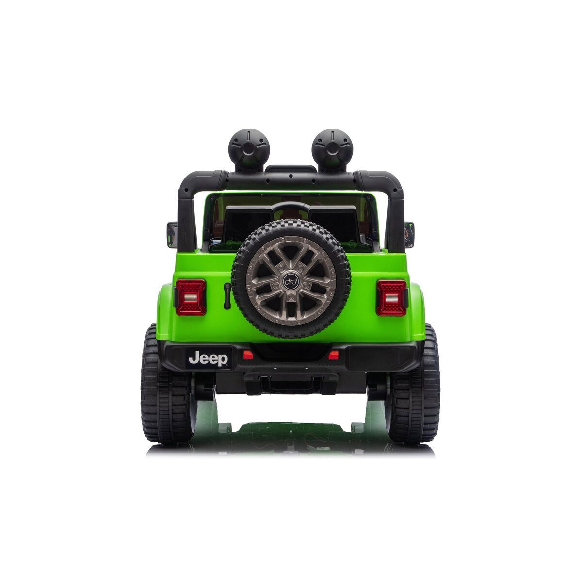 Wisam Elektro-Kinderauto Jeep Rubicon 4x4 Elektrofahrzeug DK-JWR556 4x200W 24V Grün