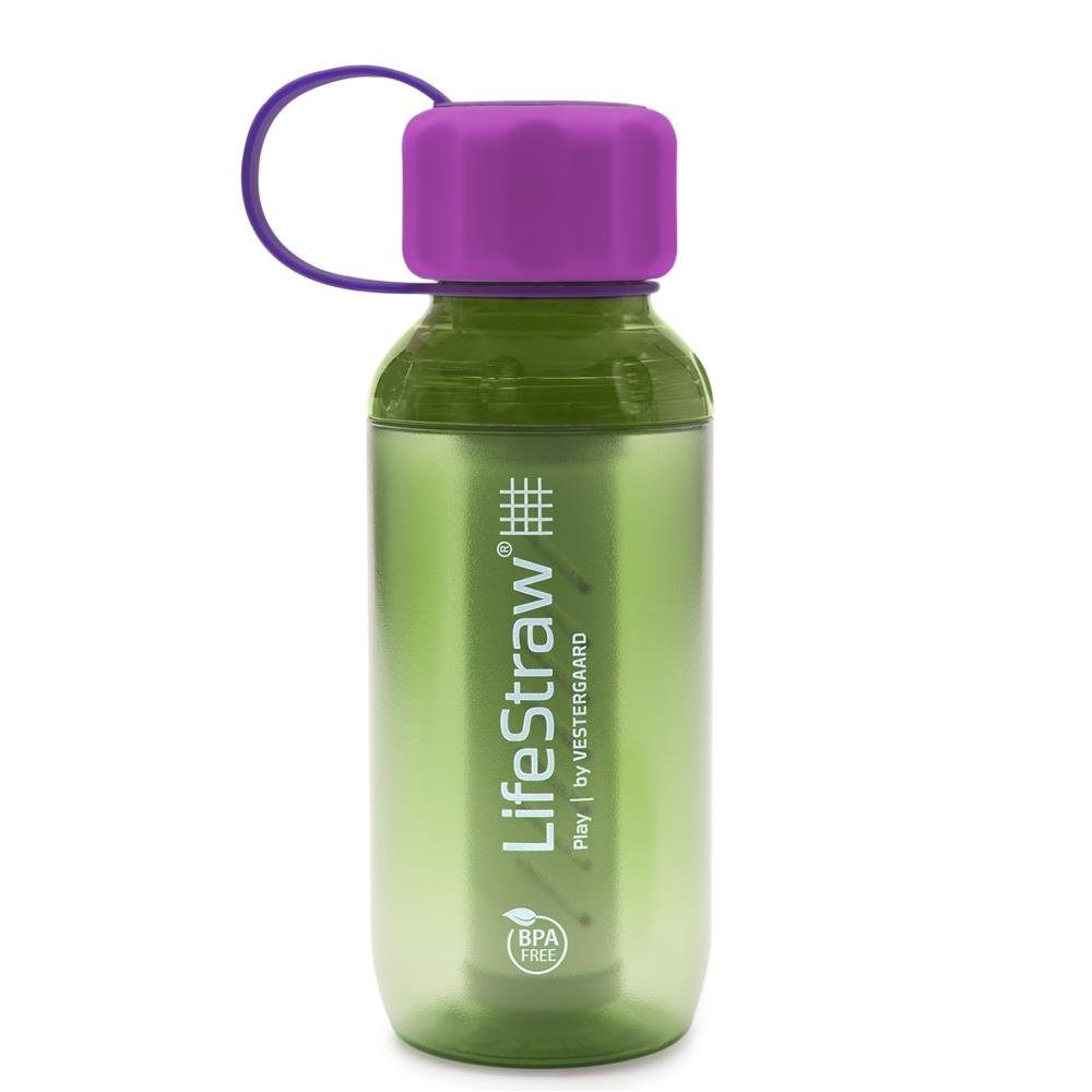 LifeStraw Trinkflasche Play, Wasserflasche, 300ml, Kindertrinkflasche, Wasserfilter