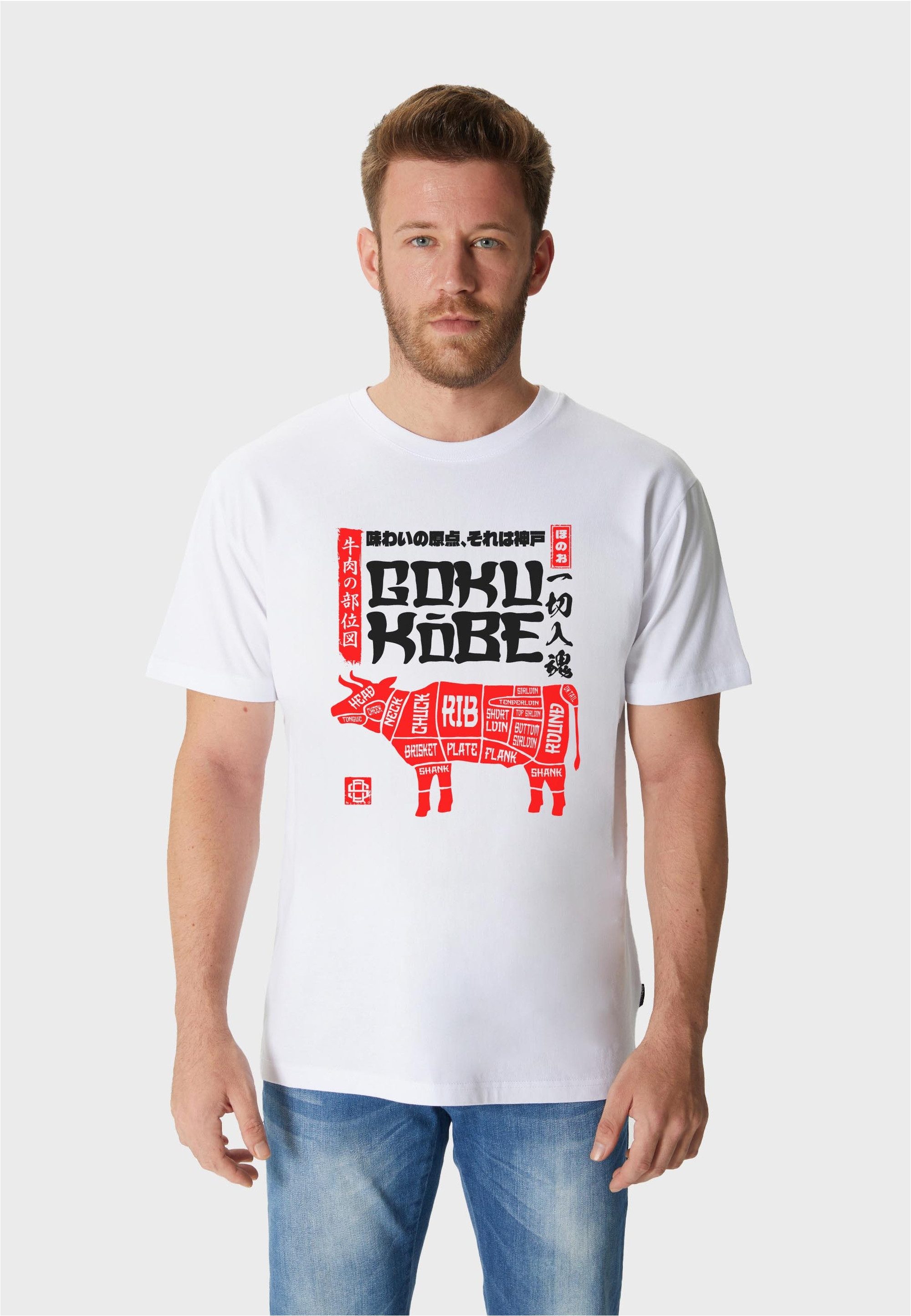 Oldskull T-Shirt Asian Kobe Beef mit fernöstlichem Motiv