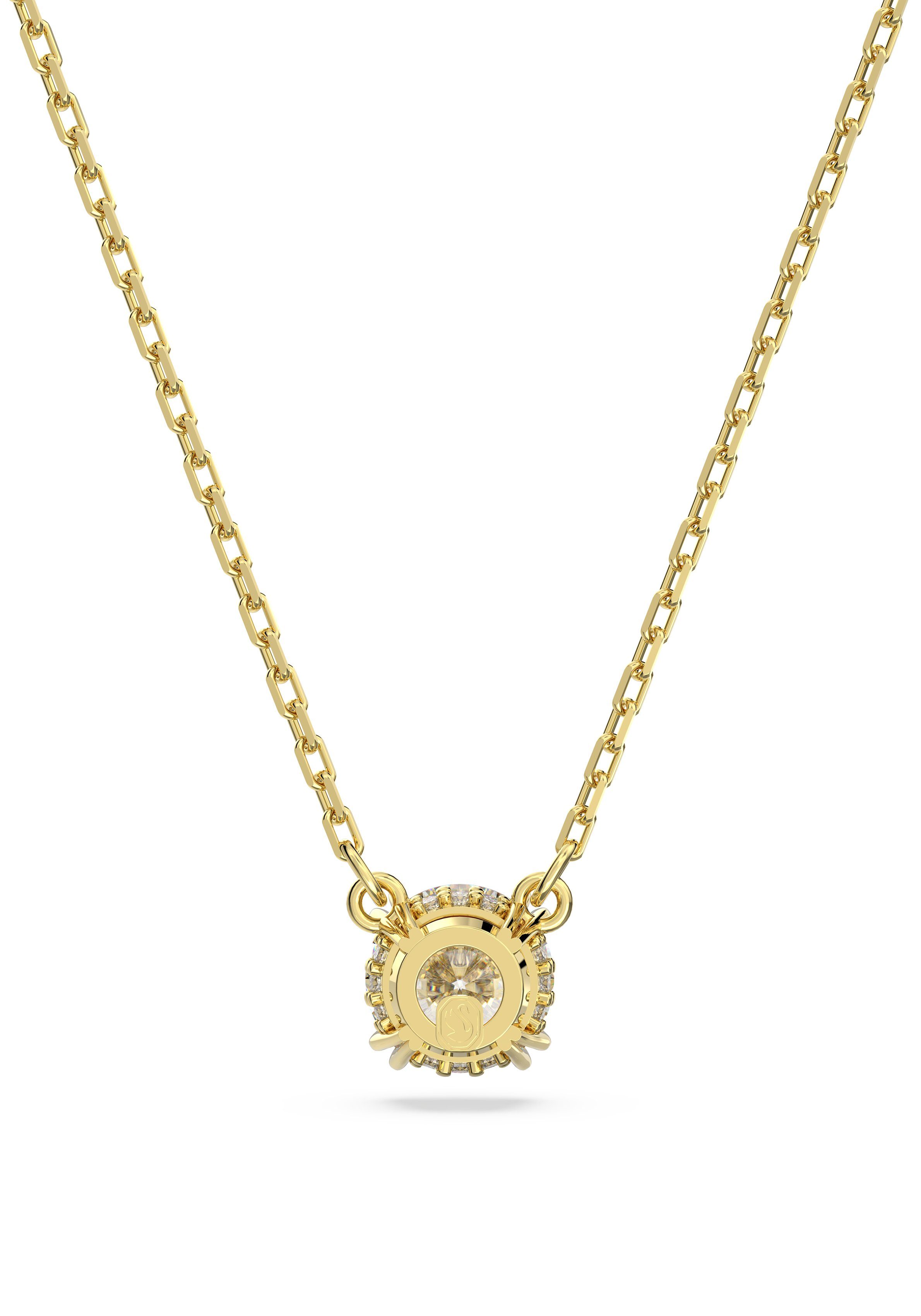 Swarovski Kette mit Anhänger Stilla Round, mit Swarovski® Kristall