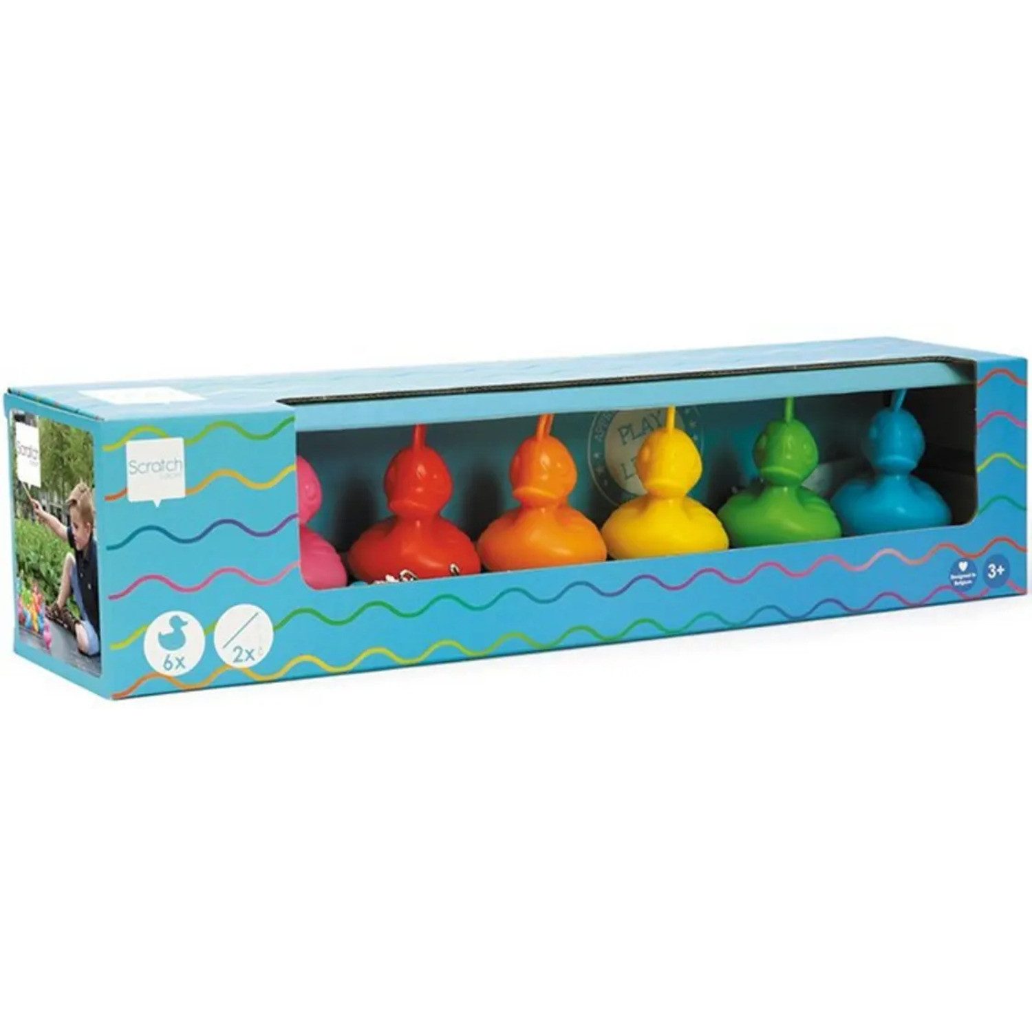SCRATCH Spiel Angelspiel Enten bunt (Kinderspiel)