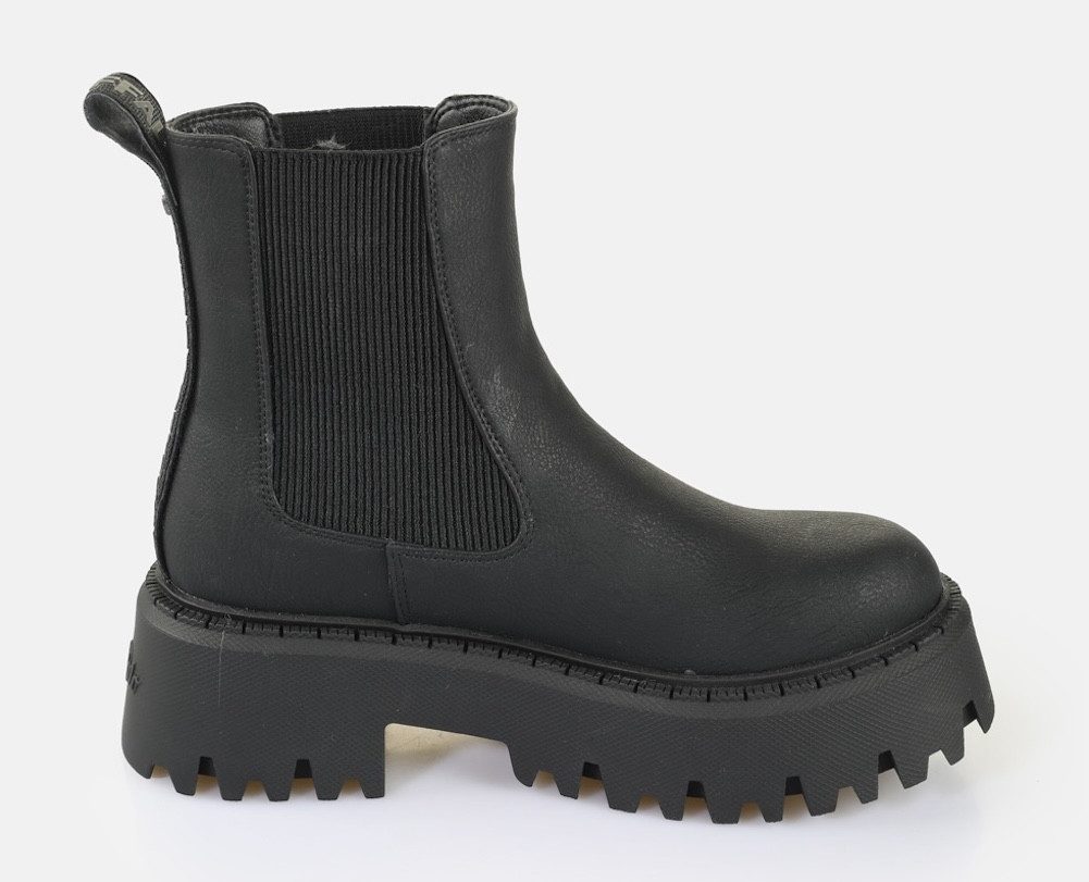 Buffalo Aspen Chelsea warm Chelseaboots Plateauboots, Stiefelette, Schlupfboots mit Memory Foam-Innensohle