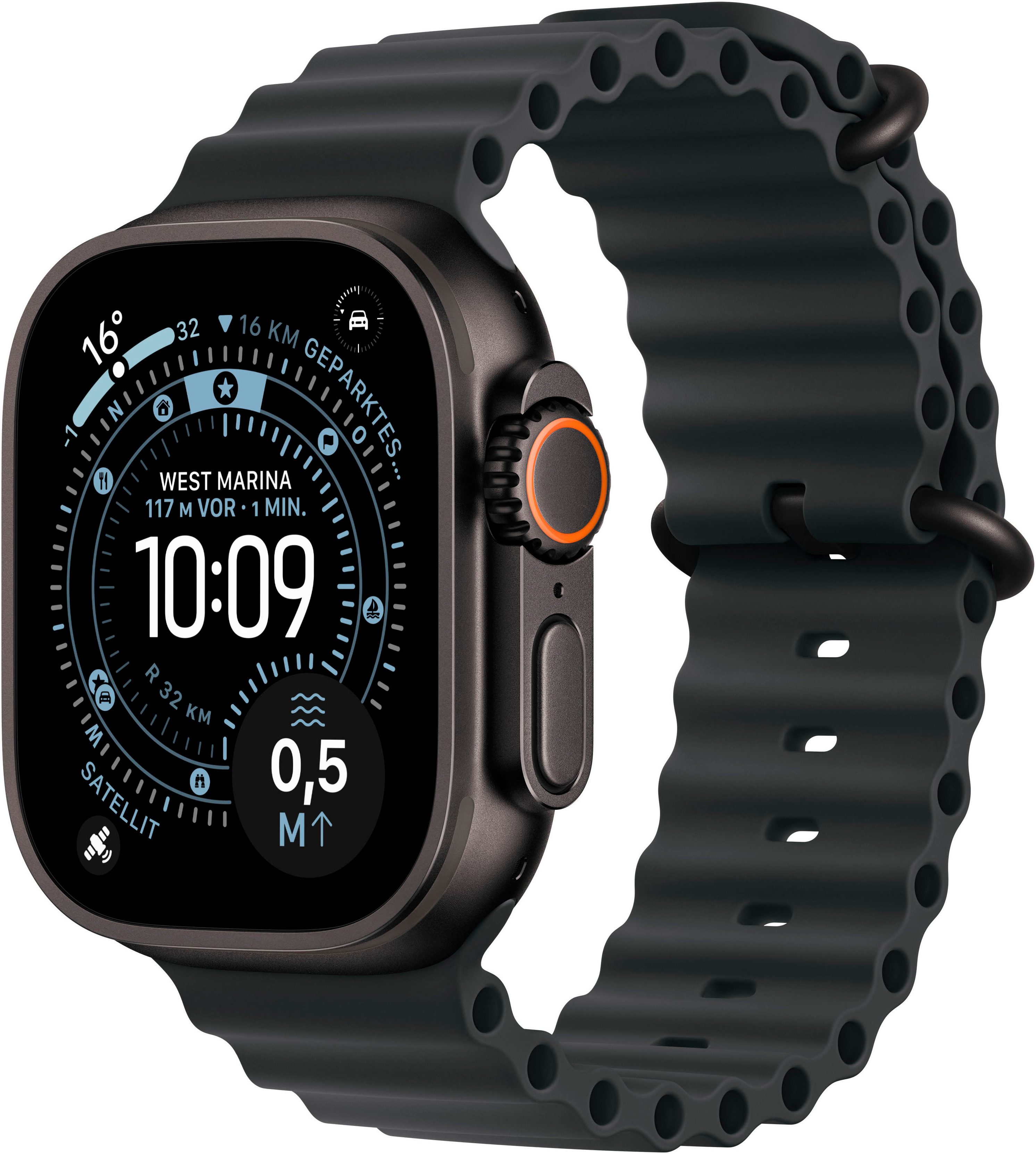 Apple Watch Ultra 3 GPS + Cellular 49mm Smartwatch (Watch OS), 1-tlg.