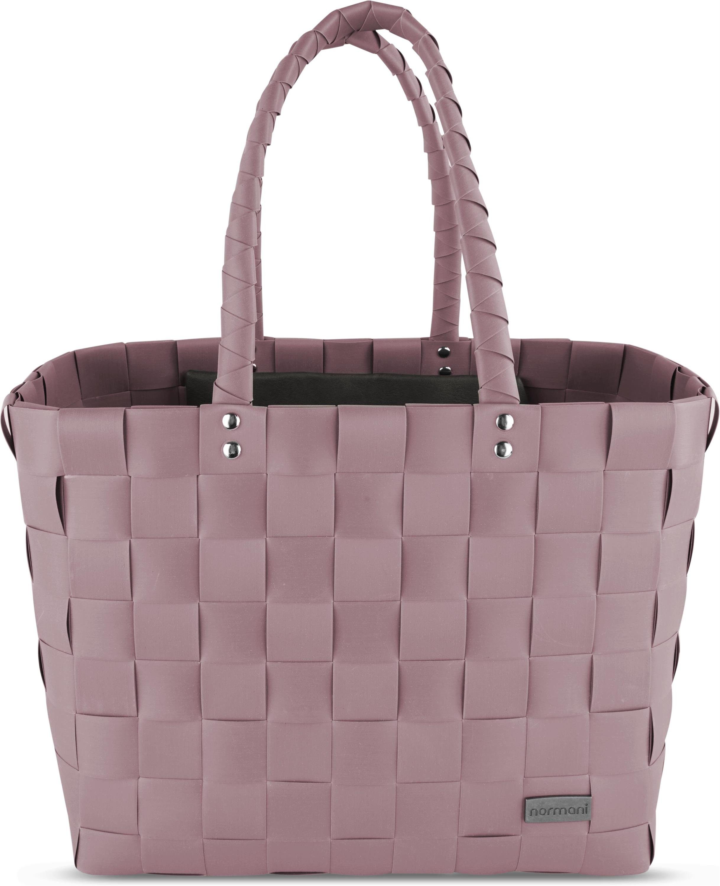 normani Einkaufskorb Flecht-/Einkaufskorb mit Innentasche, 20 l, stabiler S günstig online kaufen