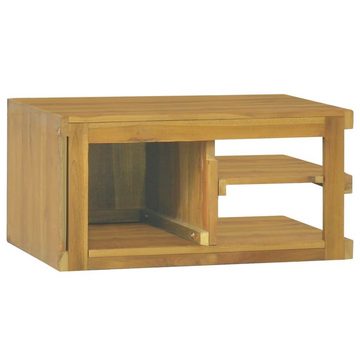 vidaXL Fächerschrank Wand-Badschrank 60x45x30 cm Massivholz Teak (1-St)