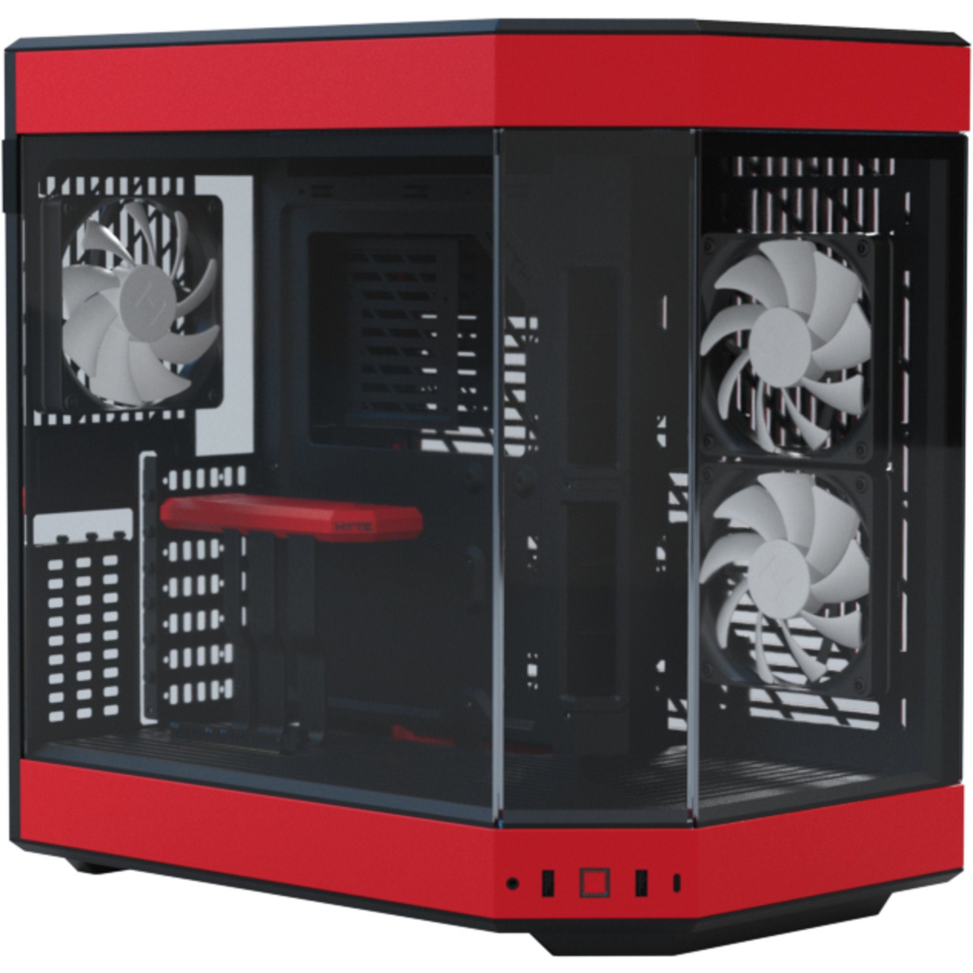 Hyte PC-Gehäuse HYTE Y60, Tower-Gehäuse, (Tempered Glass)