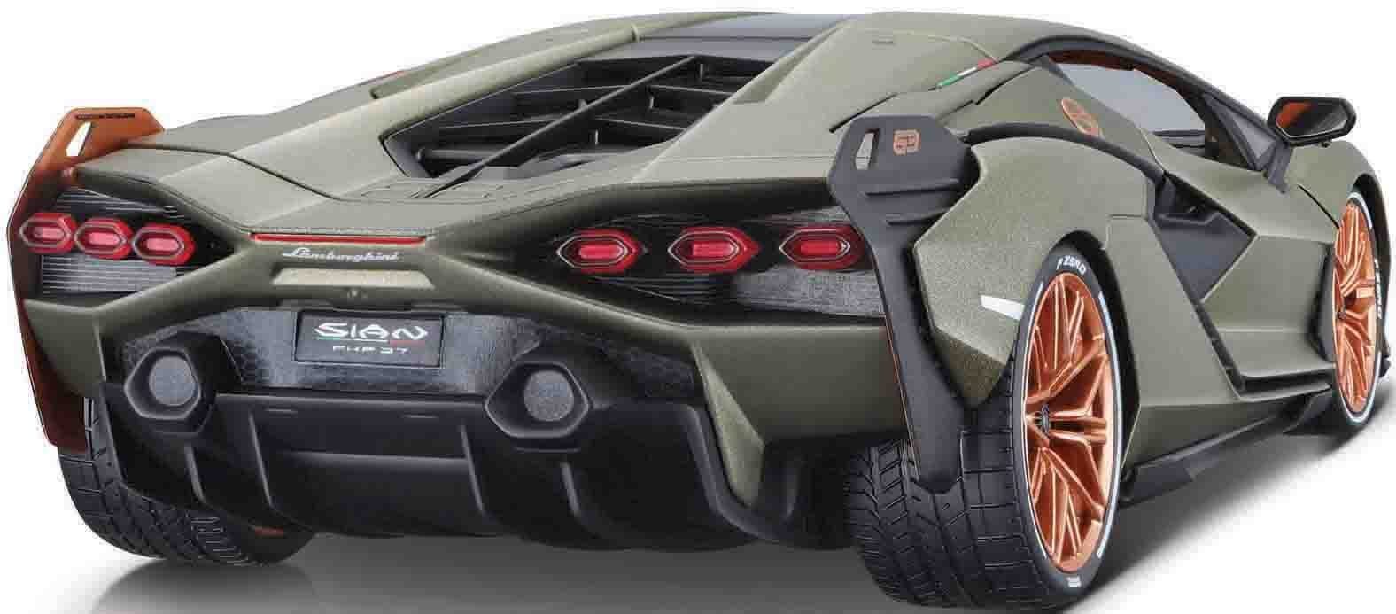 Bburago collector car Lamborghini Sian FKP 37, scale 1:18