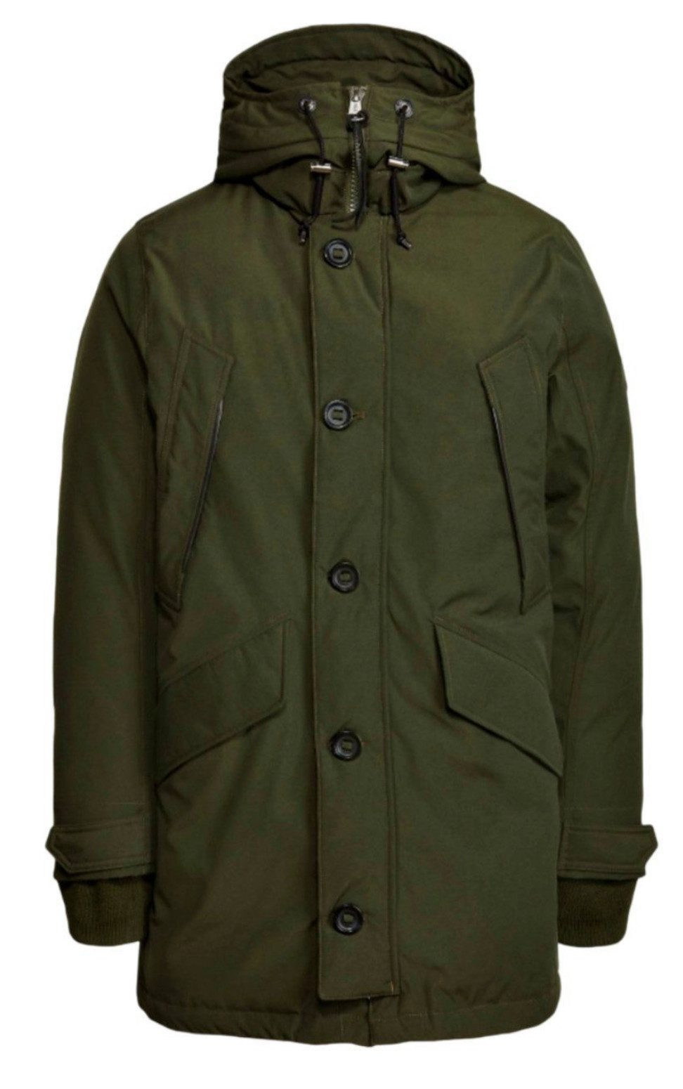 Polo Ralph Lauren Daunenjacke Wasserabweisender Parka W 650g Mantel Parka Enthält 650g Daunen, Wasserabweisender Stoff