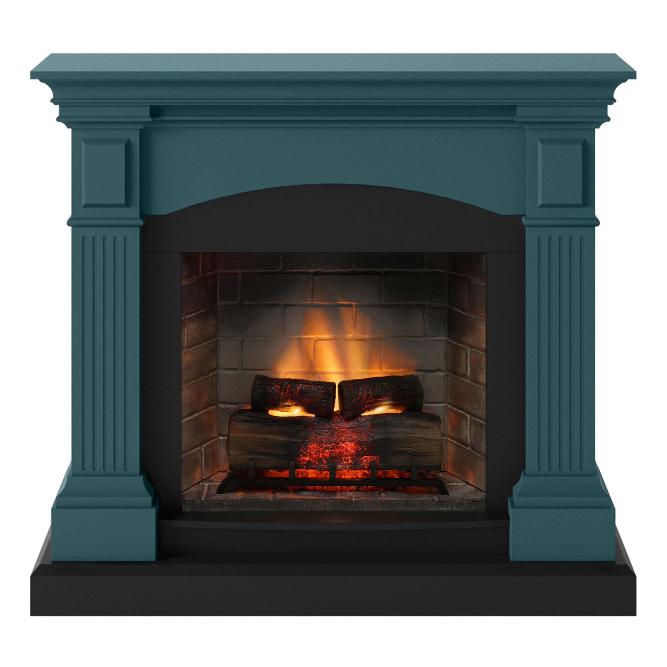 TAGU Elektrokamin TAGU Magna Elektrokamin mit PowerFlame 2 Soft Turquoise
