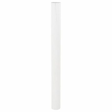 vidaXL Raumteiler Paravent Weiß 165x800 cm Bambus, 1-tlg.