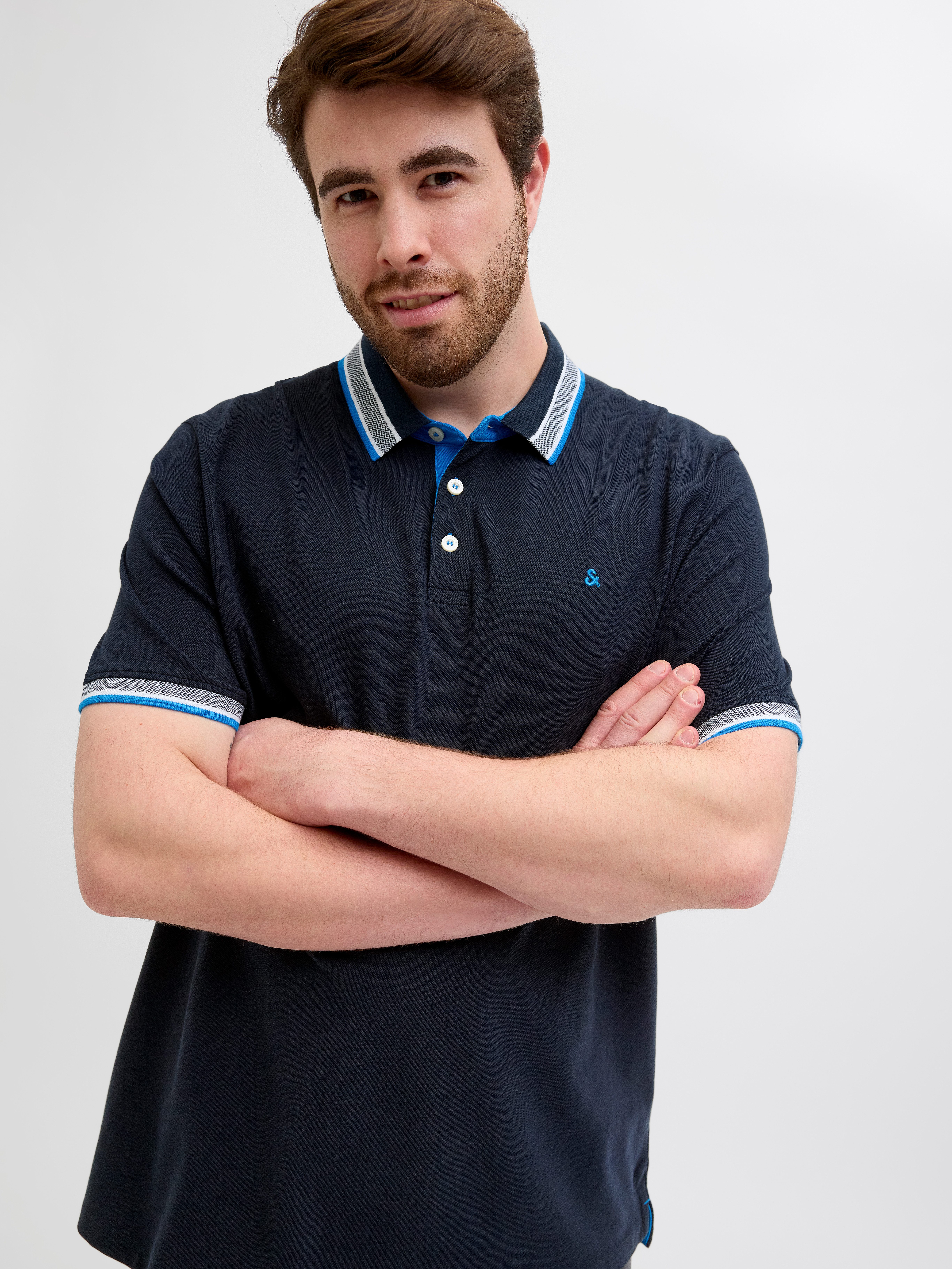 Jack & Jones PlusSize Poloshirt JJEPAULOS günstig online kaufen