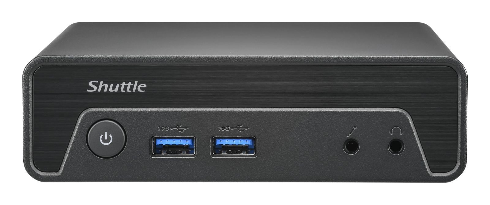Shuttle XPCnano NE1010XA N100/8GB/250GBSSD/black ohne OS PC (Bluetooth, Wi-Fi, Kopfhörerbuchse)