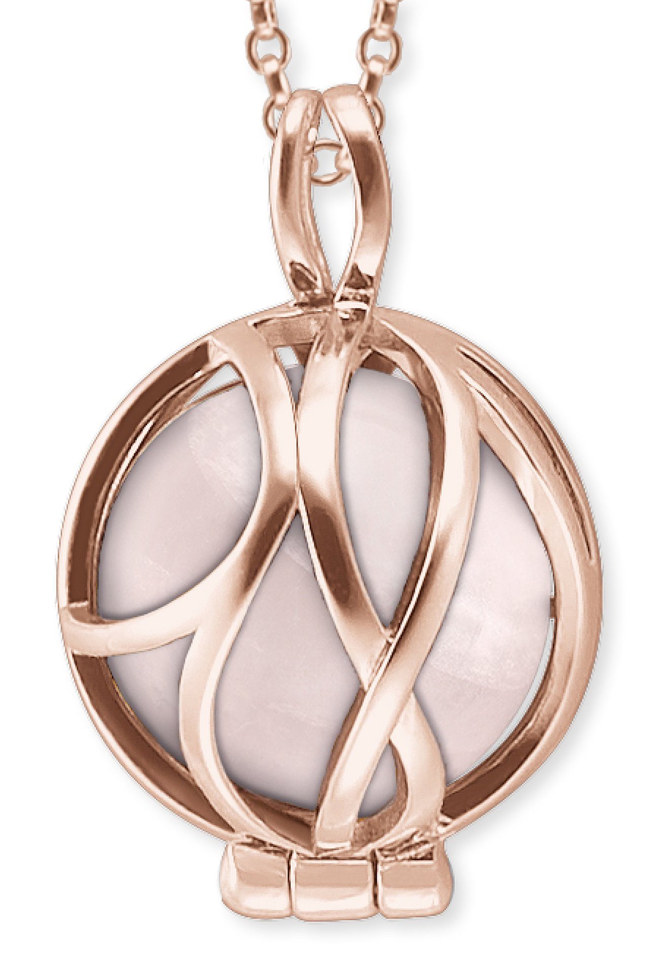 Engelsrufer Kette mit Anhänger Powerful Stone Paradise Rosenquarz (Set, ink günstig online kaufen